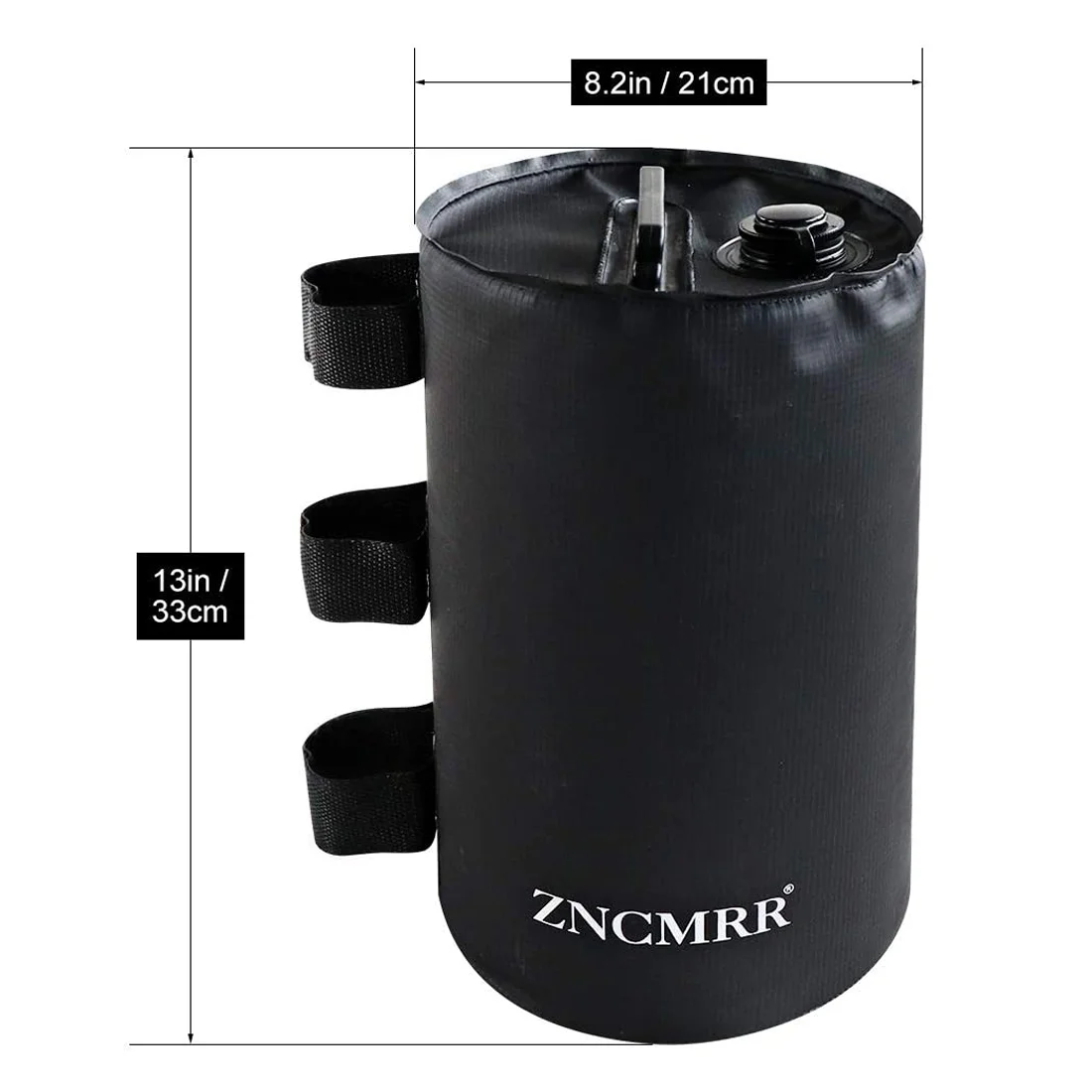 ZNCMRR Canopy Water Weight Bag,Pop Up Tent Leg Weight Set of 4,Black