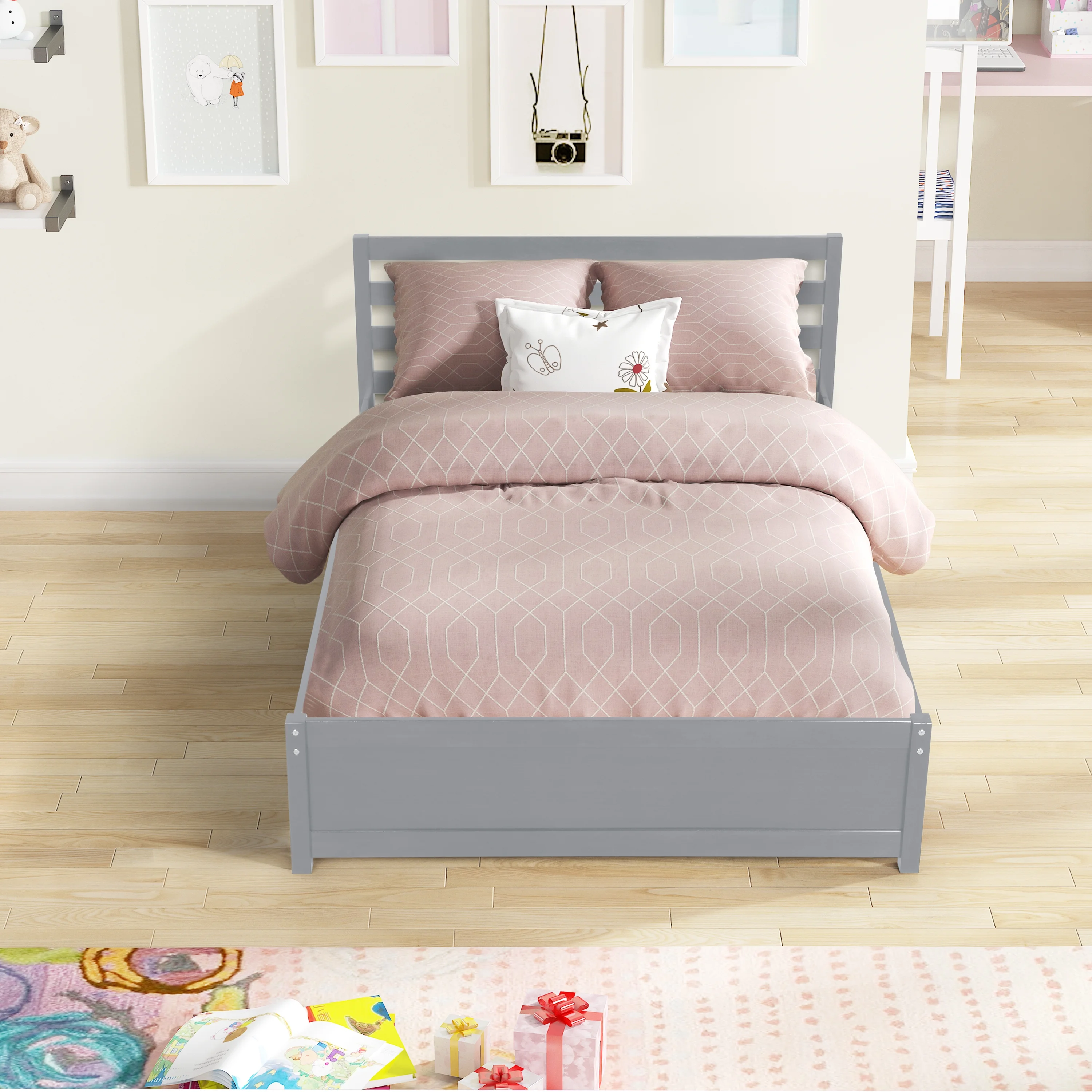 Dcenta Full bed with trundle
