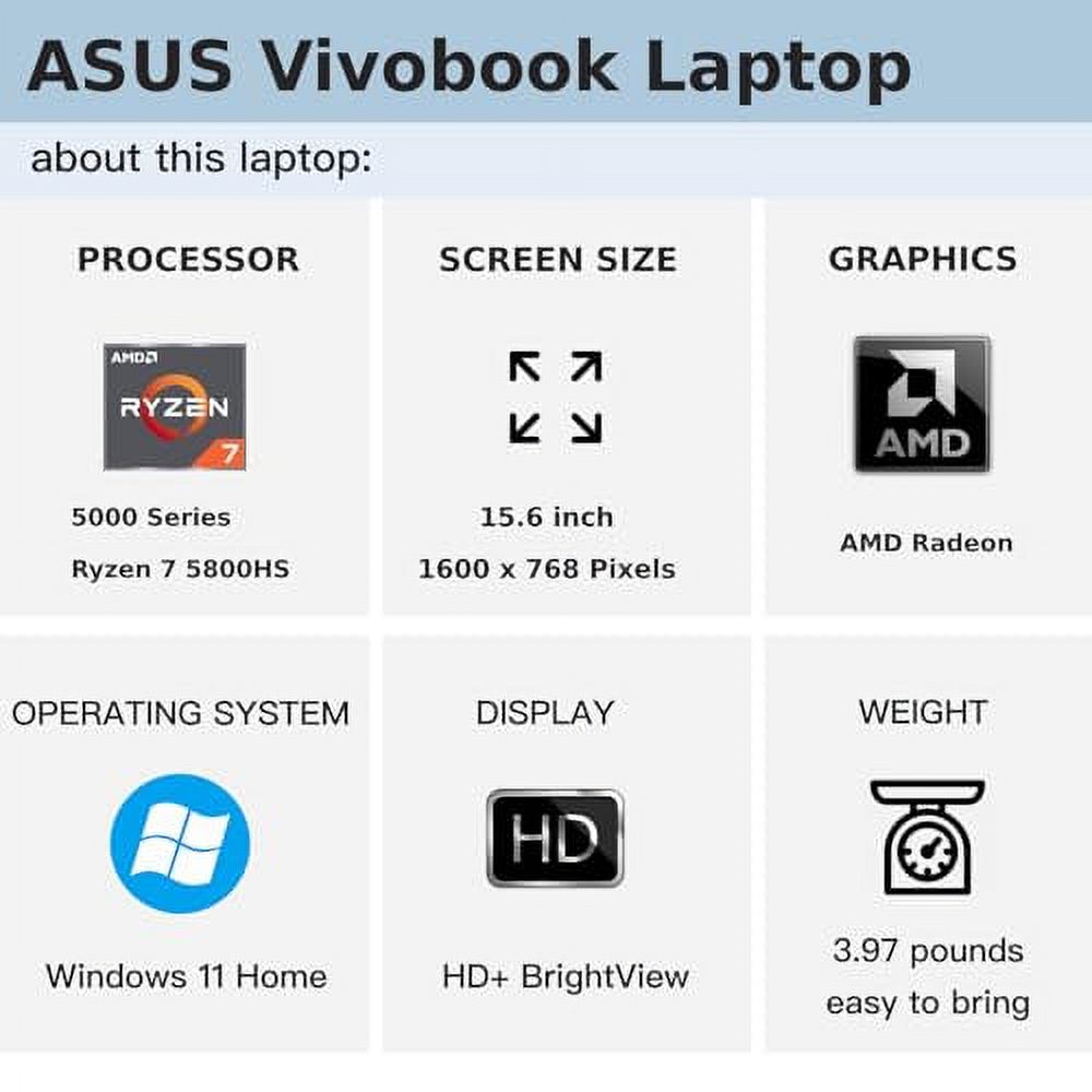 ASUS 2023 Newest Vivobook Laptop, 16