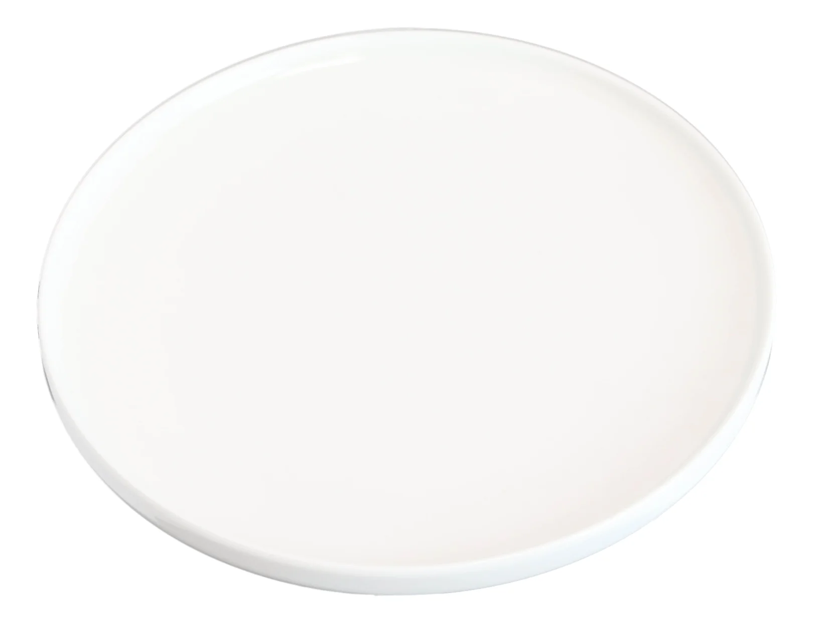 Pack Of 4 Kitchen Dining Modern White Stoneware Coupe Dinner Lunch 8