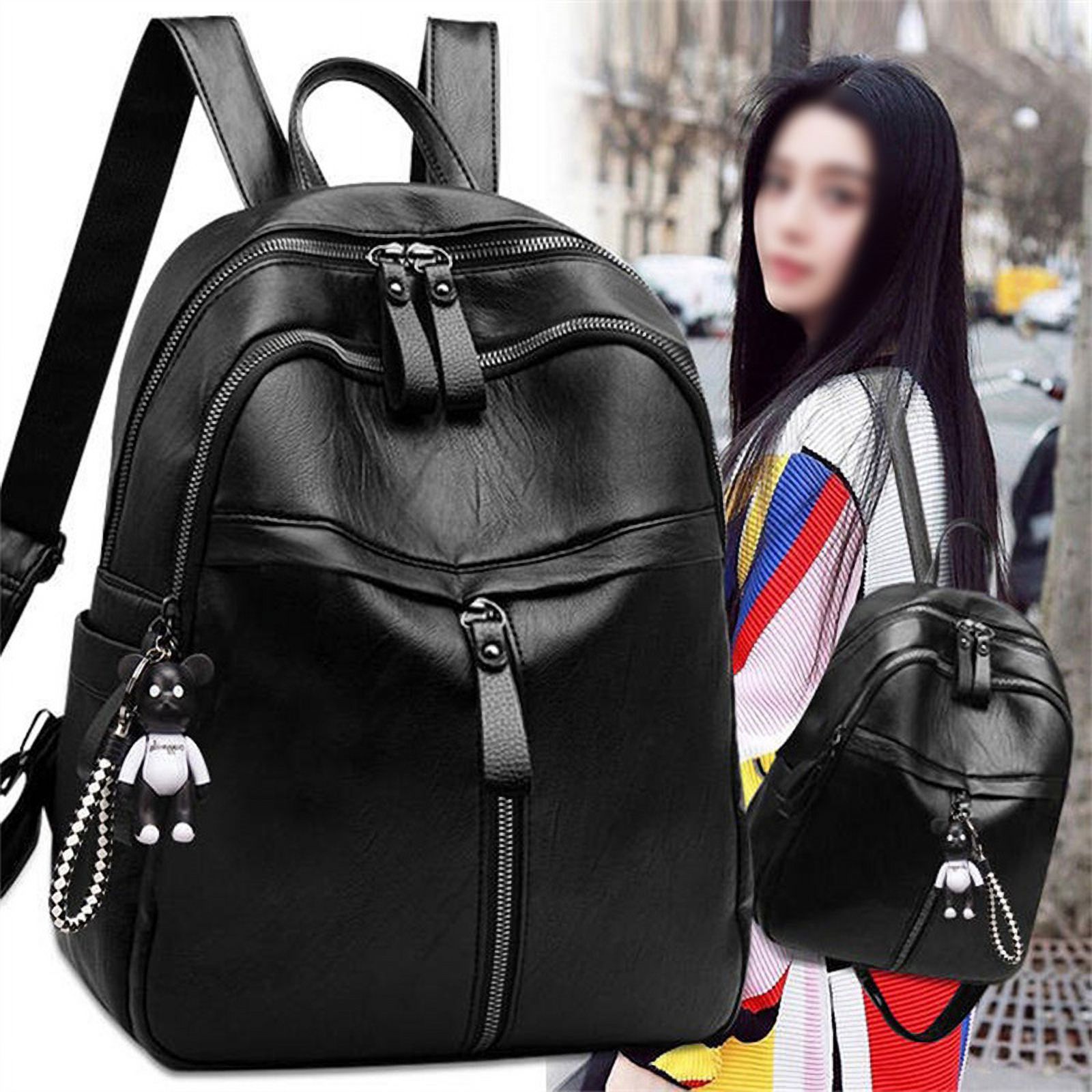 2021 New Fashion Woman Backpack High Quality Youth PU Leather Backpacks