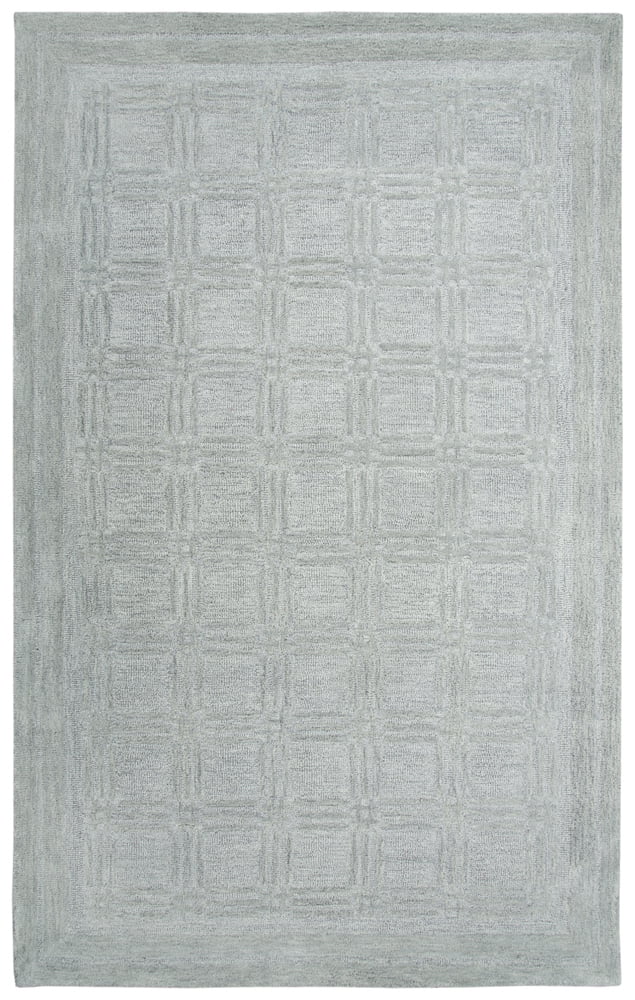 Rizzy Rugs Fifth Avenue Area Rug FA135B Grey Grid Blocks 18