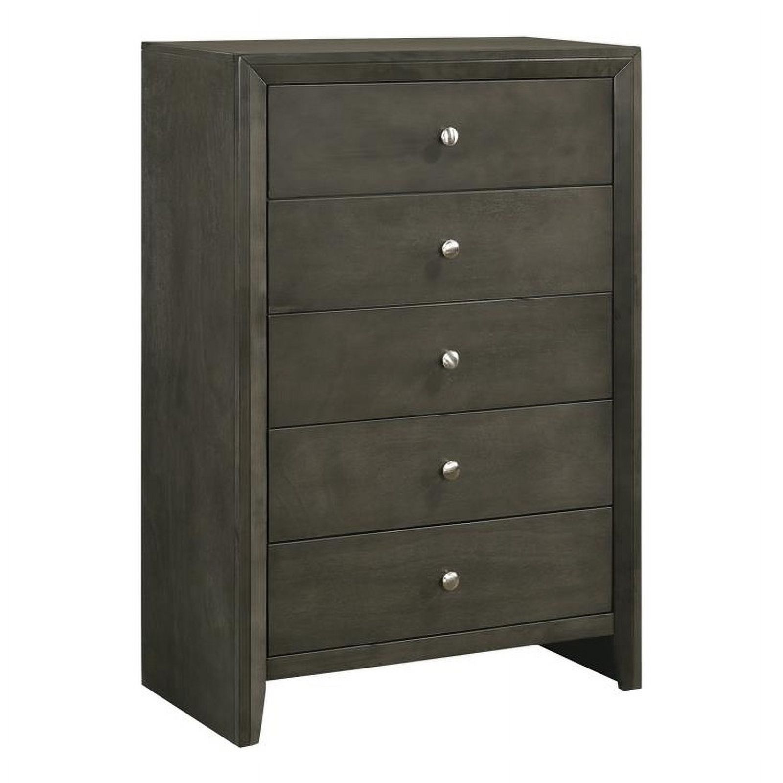 Serenity 5-drawer Chest Mod Grey