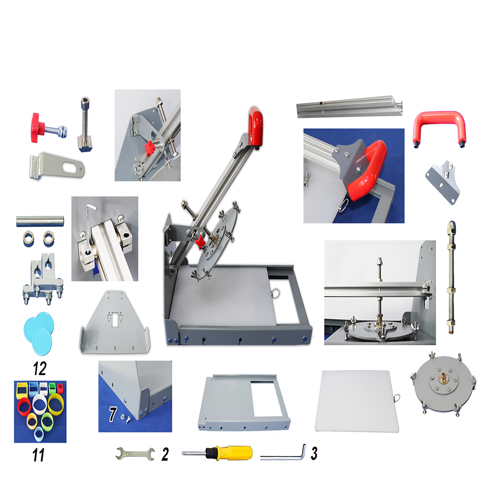 TECHTONGDA Pizza Dough Press Machine 8x8