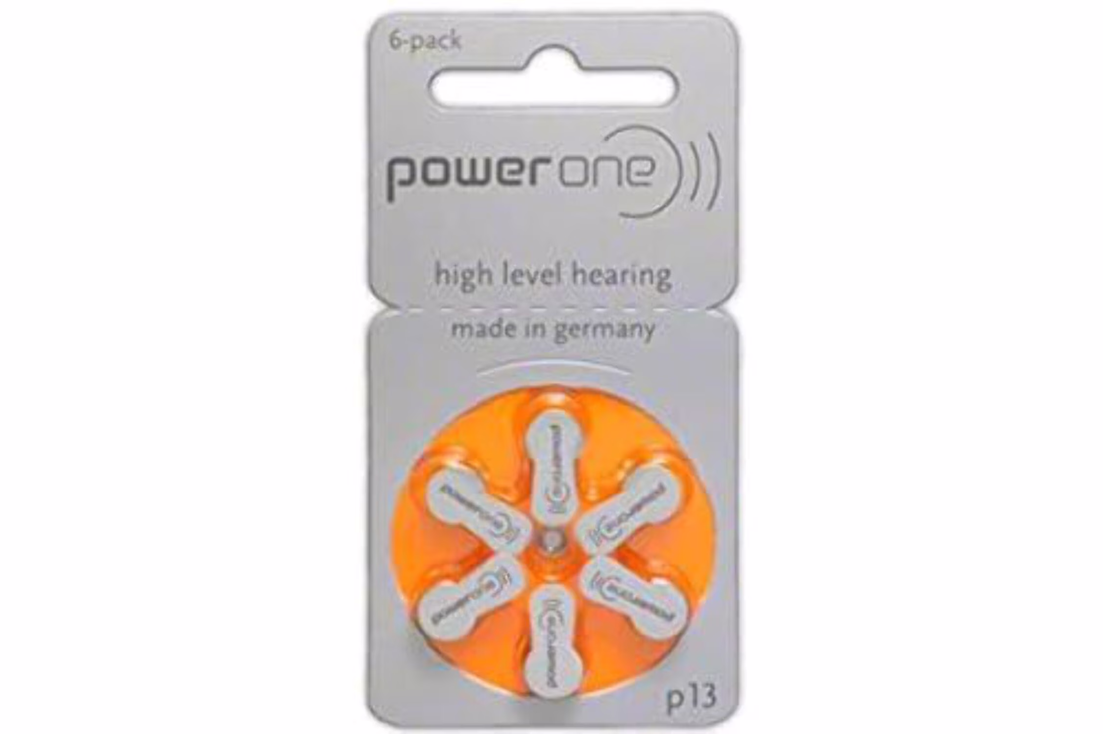 120 X Size P13 Powerone Hearing Aid Batteries