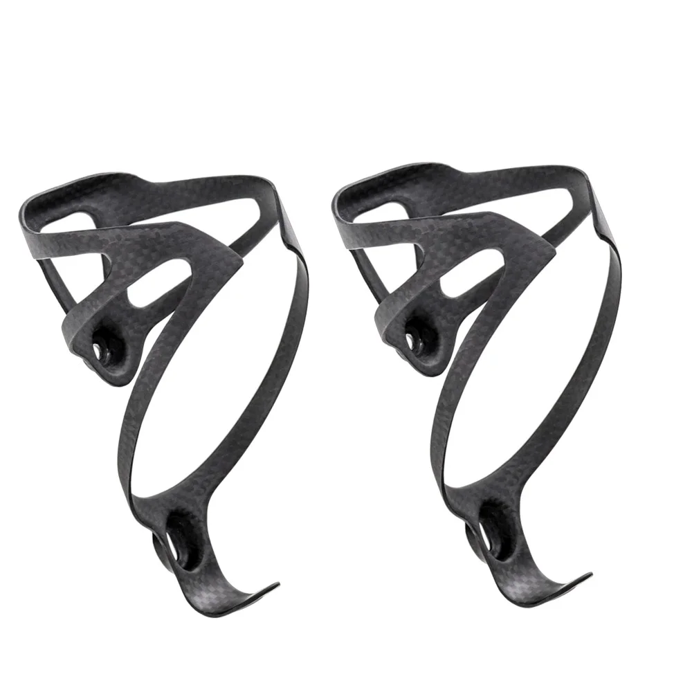 Ultra-Light Bike Water Bottle Cage Full Carbon Fiber Bicycle Bottle Holder for MTB Mountain Bike Road Bike