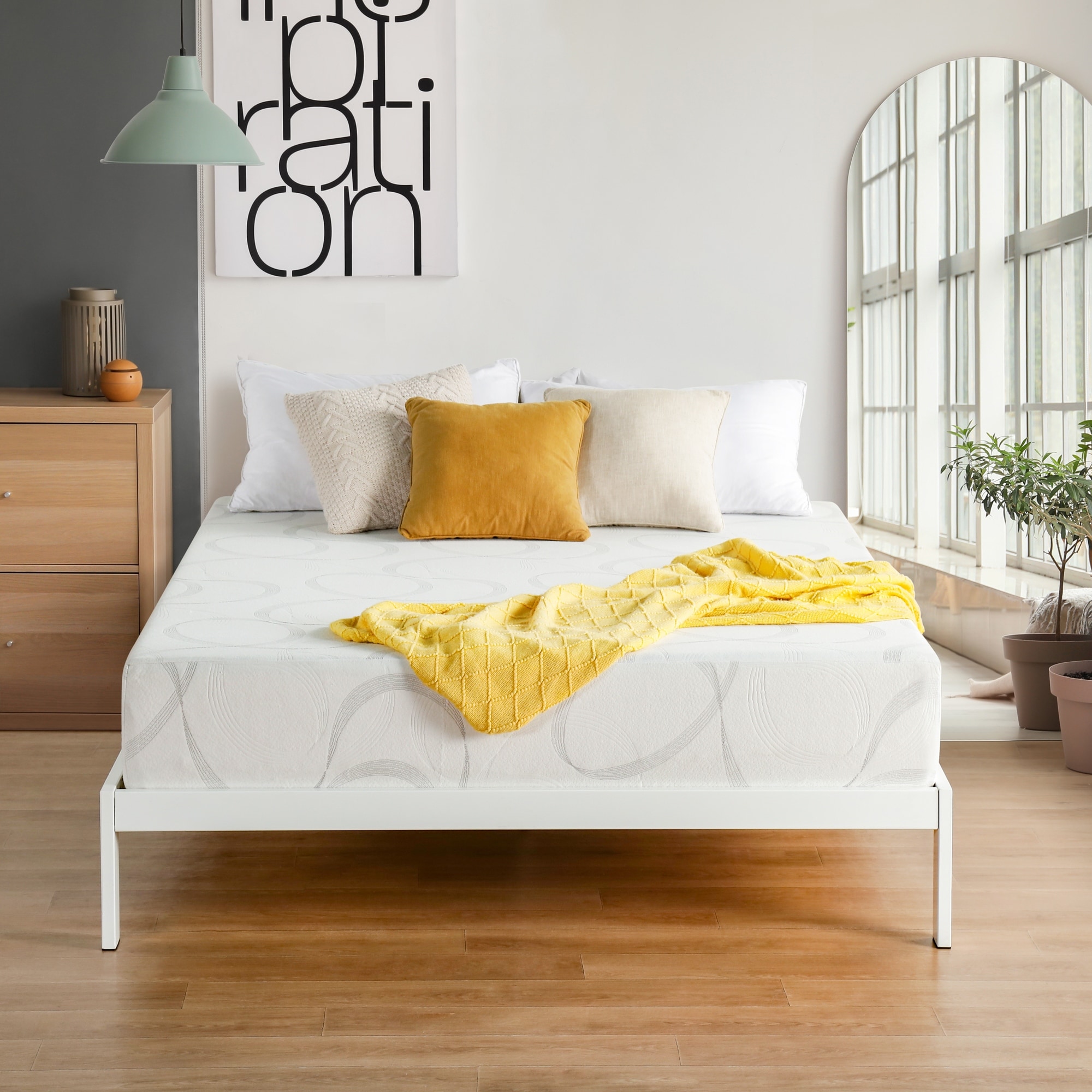 Sleeplanner  9 Inch Gel Memory Foam Mattress In a Box Twin