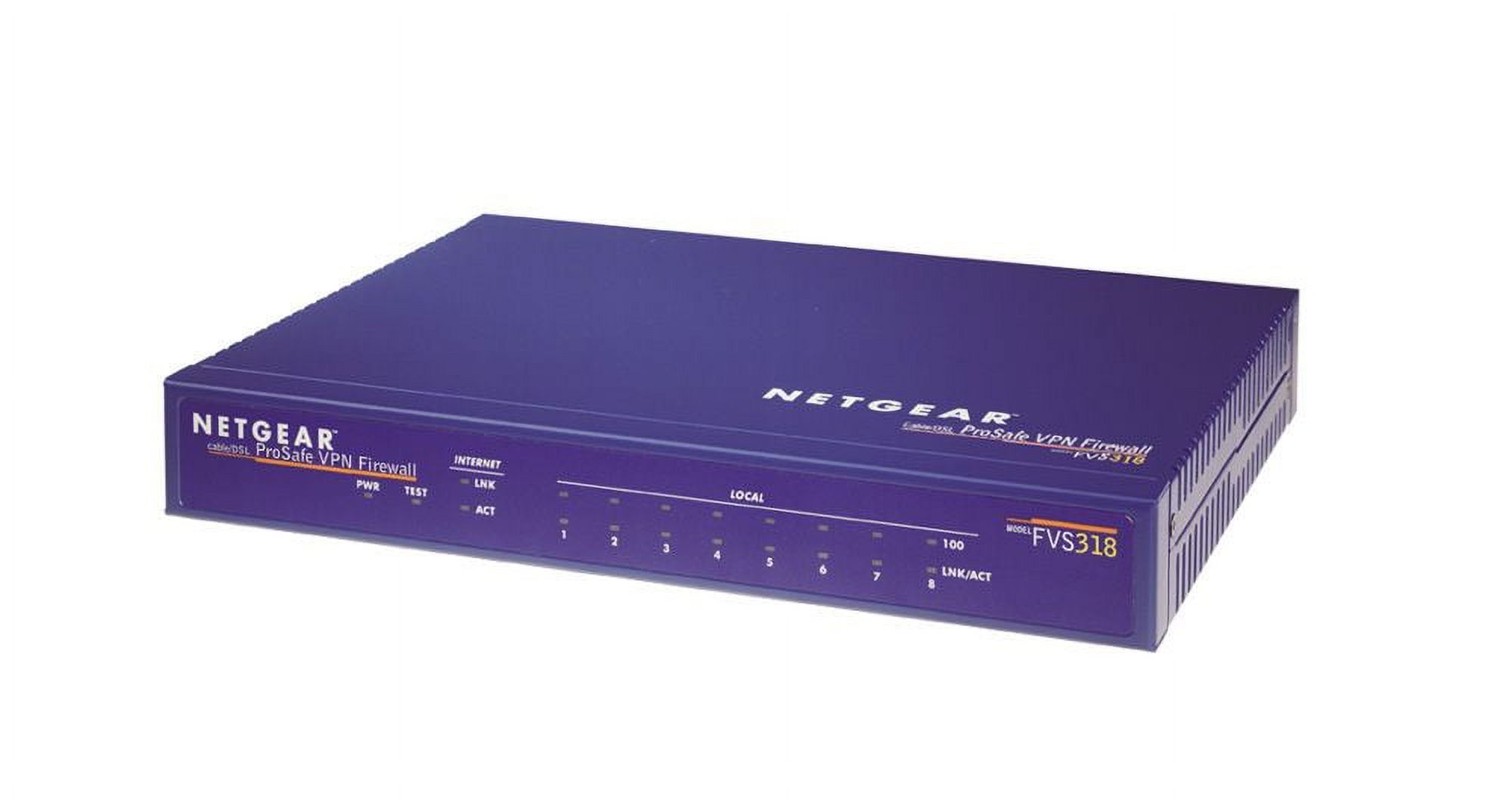 NETGEAR FVS318 - Router - 8-port switch