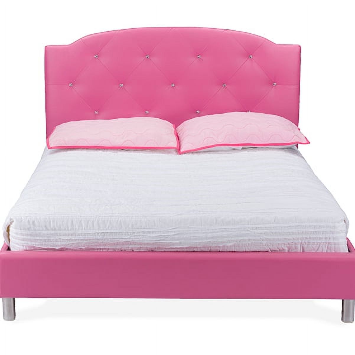 Baxton Studio Canterbury Leather Contemporary, Multiple Sizes, Multiple Colors