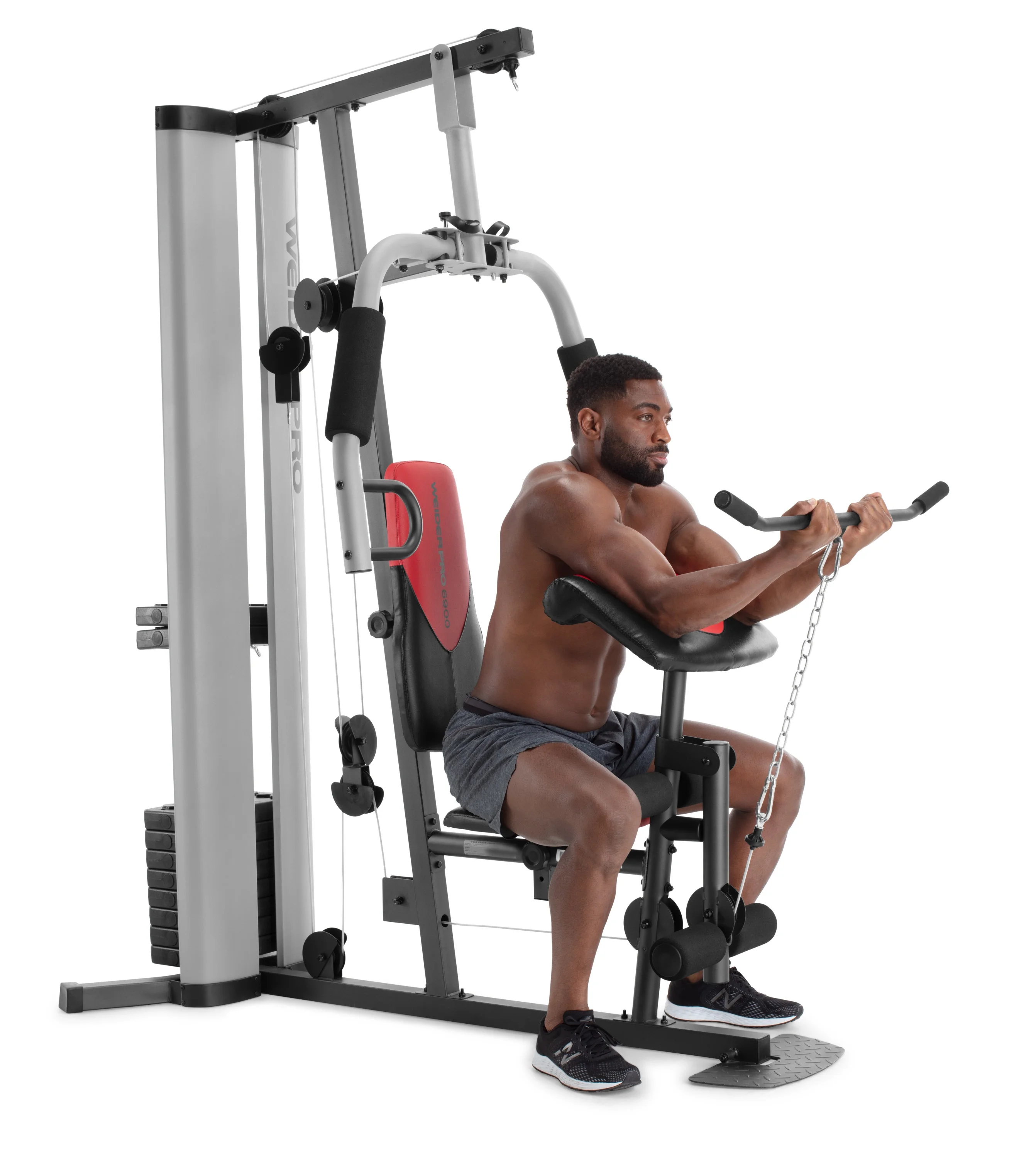 Weider Pro 6900 Home Gym System with 125 Lb. Weight Stack