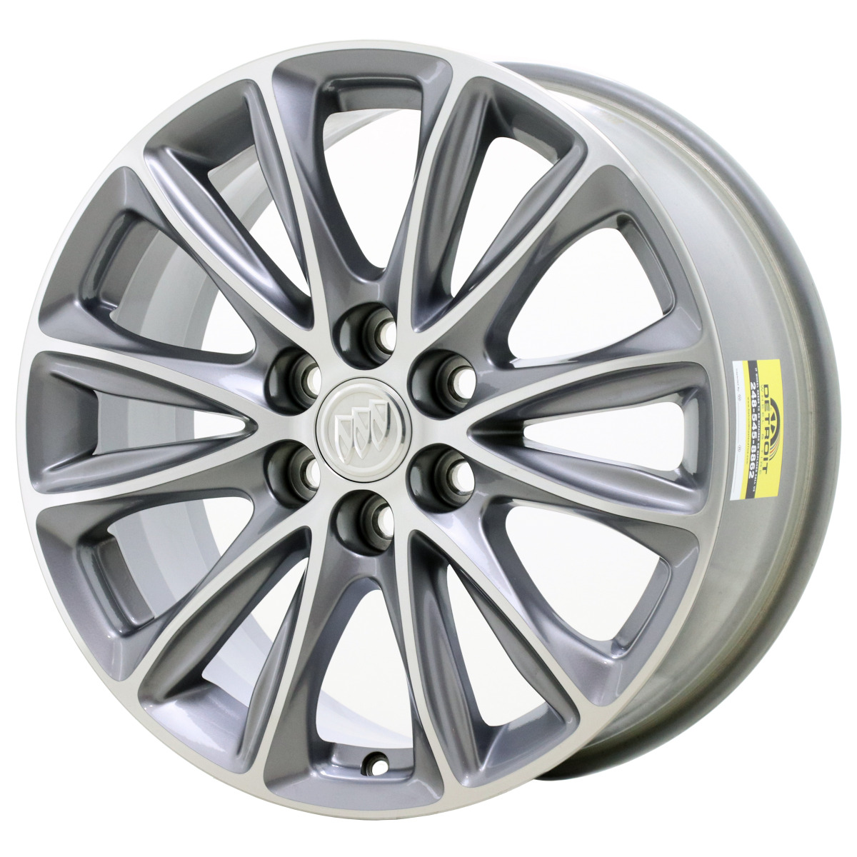 BUICK ENCLAVE 2022 - 2024 MACHINED GRAY Factory OEM Wheel Rim (Not Replicas)