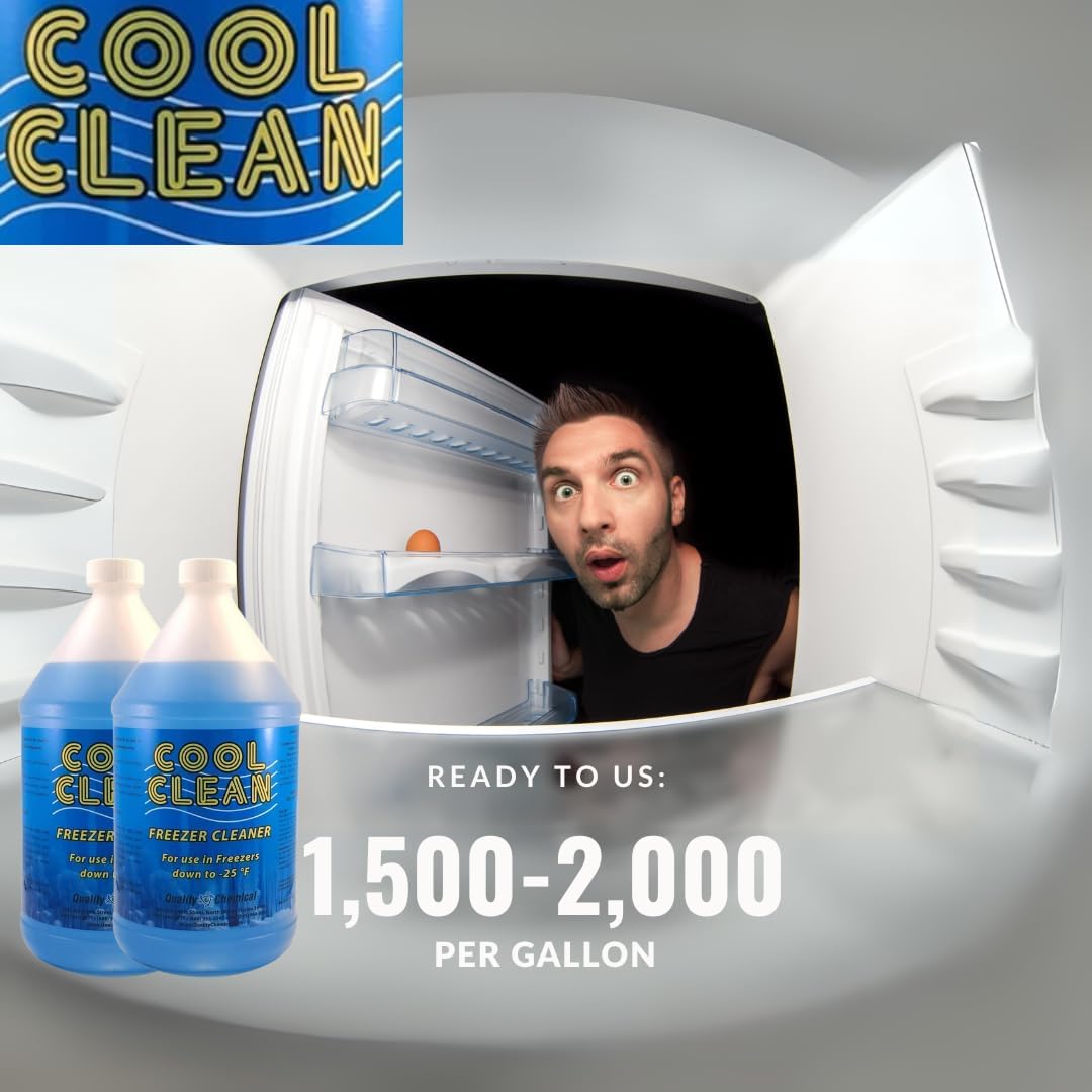 Cool Clean Heavy-Duty Freezer Cleaner-2 gallon case