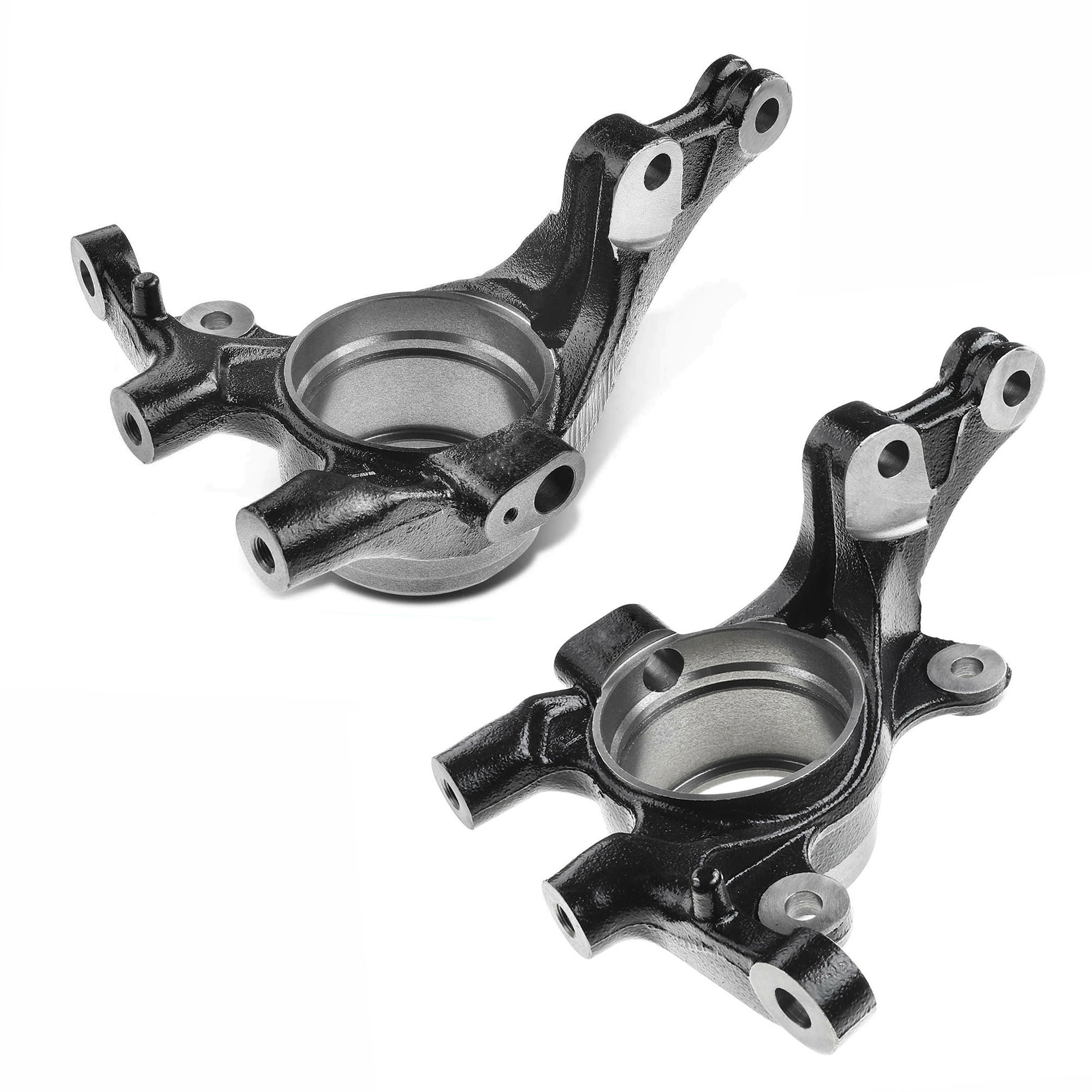 2PCs of Front Left Driver & Right Passenger Side Steering Knuckles Compatible with 2006-2010 Kia Magentis Optima Rondo Replace Compatible with 697-979 51715-1D100 51715-2G101 697-978 51716-2G101