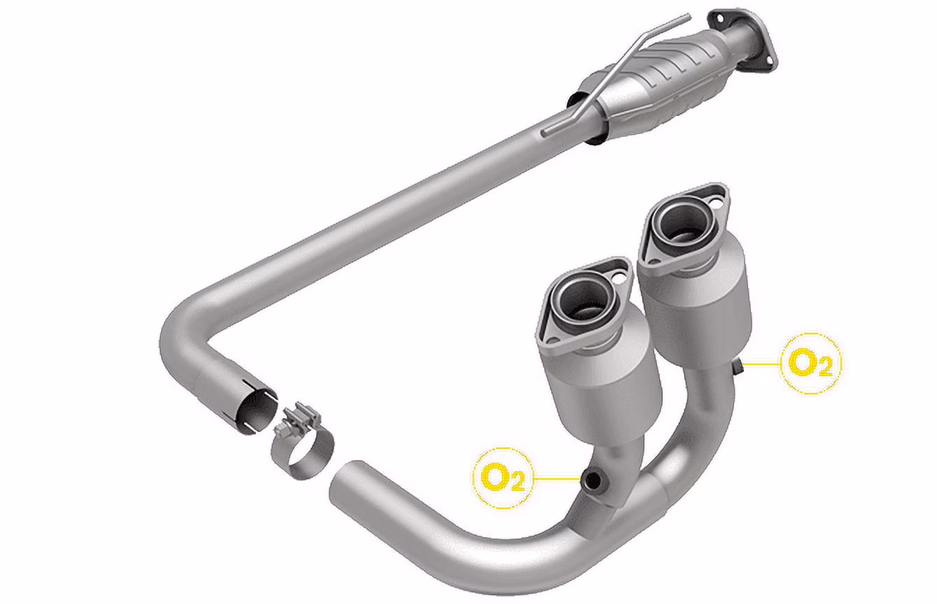 MagnaFlow 49690 - Catalytic Converter Fits select: 2004-2006 JEEP WRANGLER / TJ