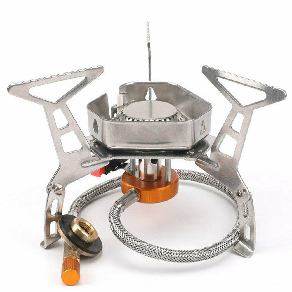Bilbear Portable Camping Stoves Backpacking for Outdoor Camping Hiking Cooking Picnic Burner Windproof