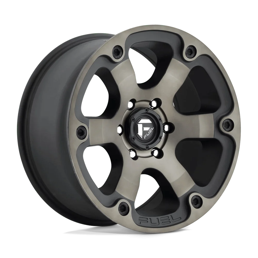 Fuel D564 Beast 17X9 5X127 1Et 66.06Cb Matte Black Double Dark Tint Wheel