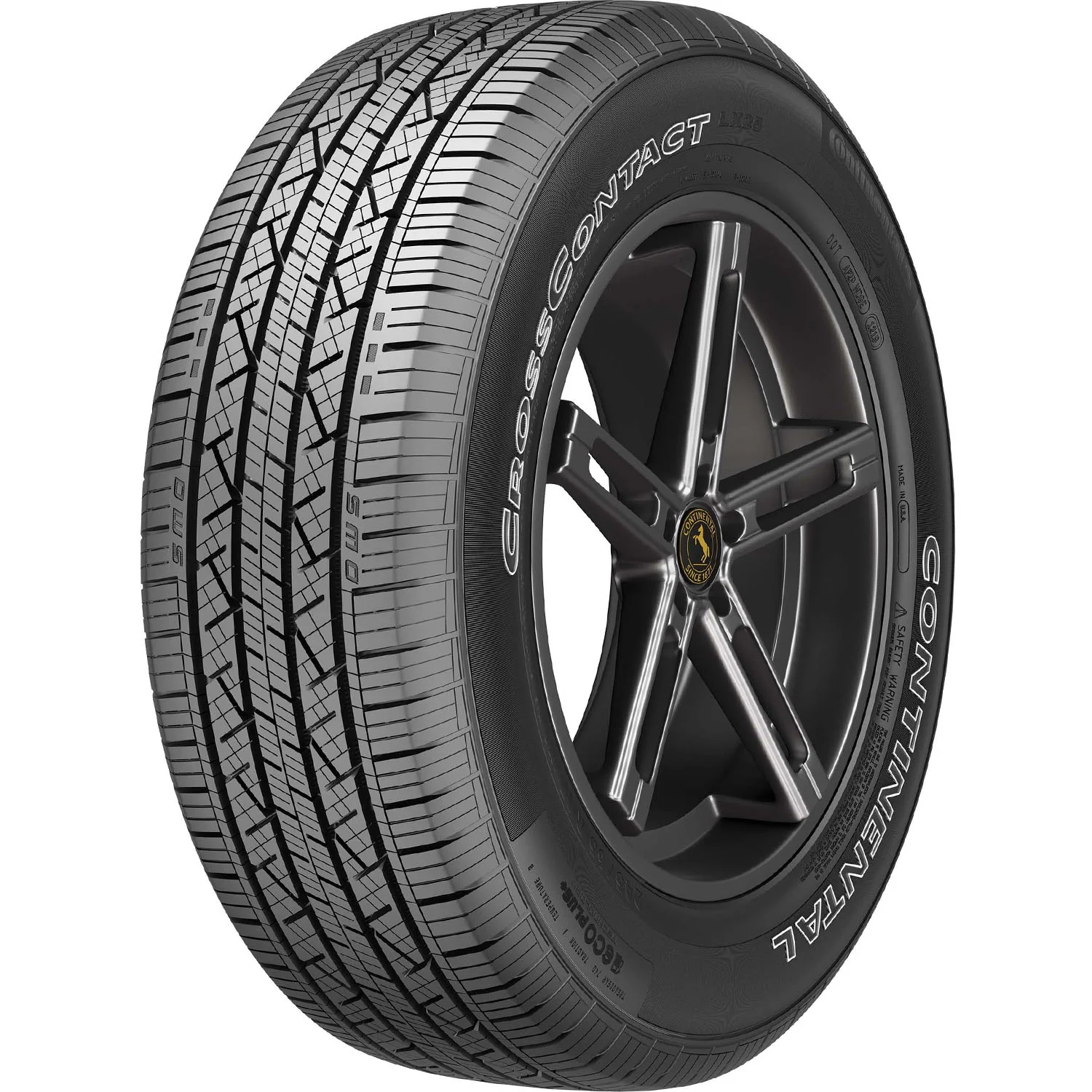 Set of 4 Continental CrossContact LX25 245/50R20 102H Tires