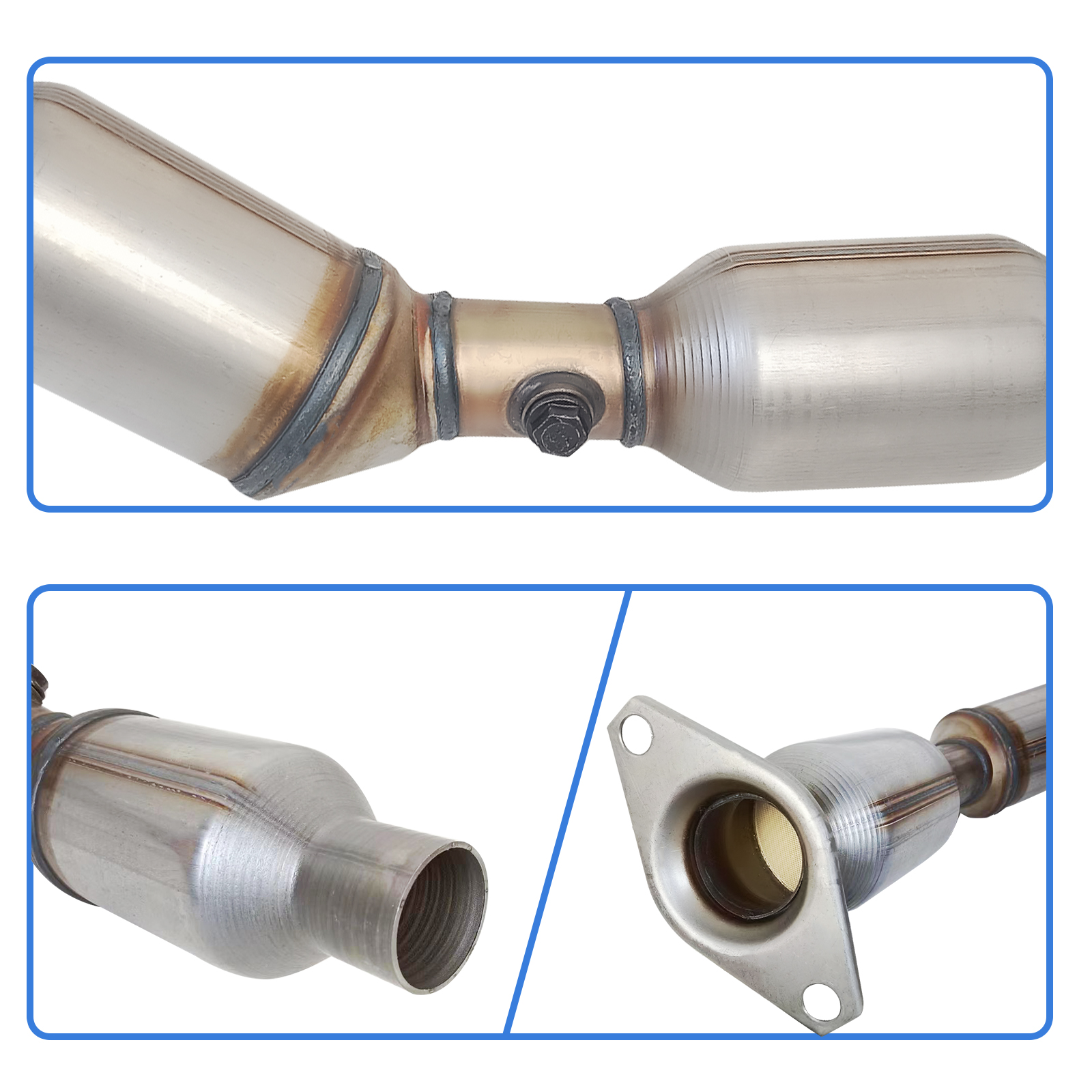 Pulcherflow Catalytic Converter 16649 for Toyota Prius 1.8L 2010-2015 EPA Direct Fit