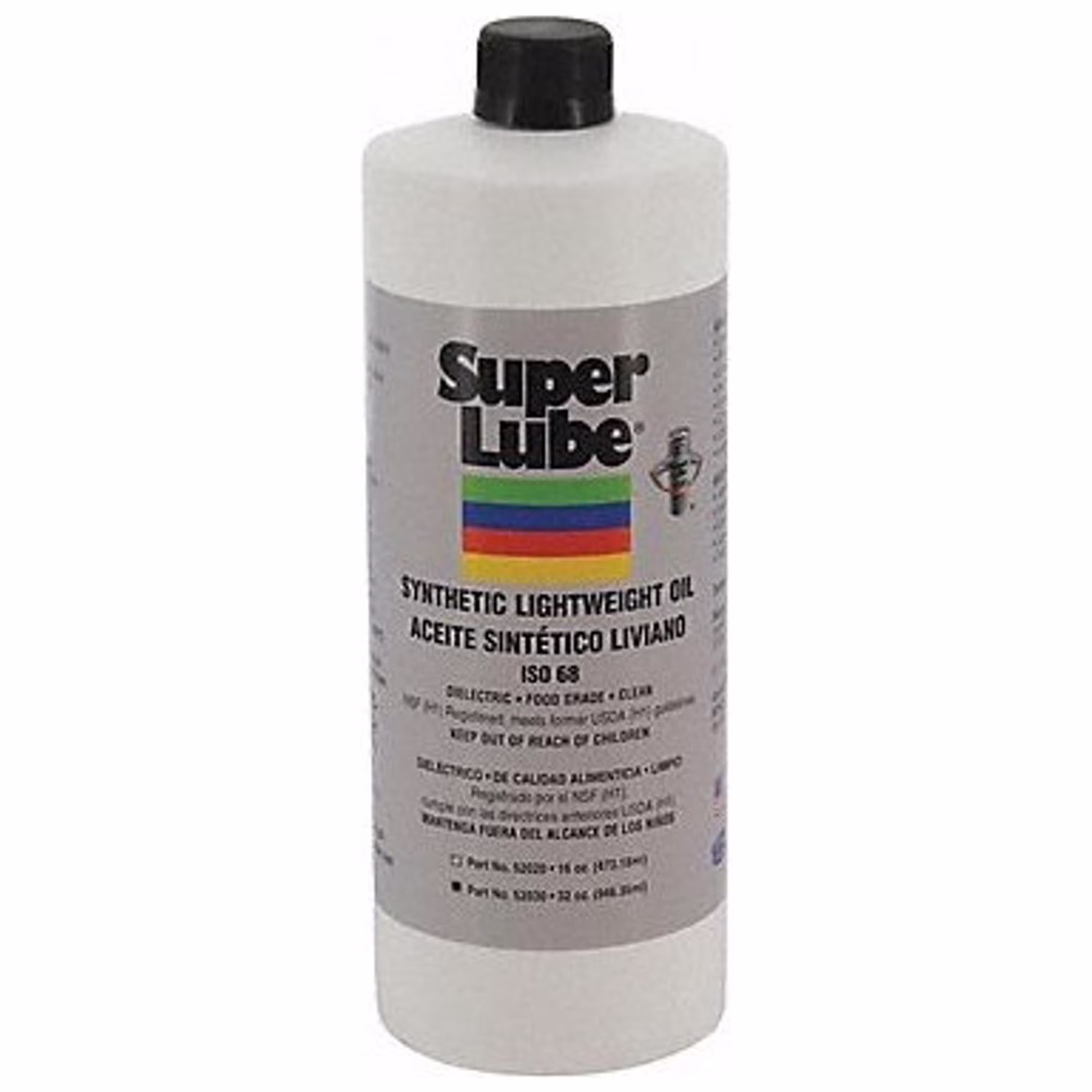 Super Lube Synthetic Oil,ISO 68, 1 qt,Bottle  52030