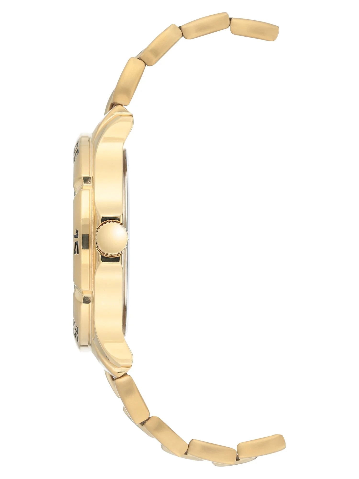 Armitron Men's Gold-Tone and Champagne Day Date Dress Watch