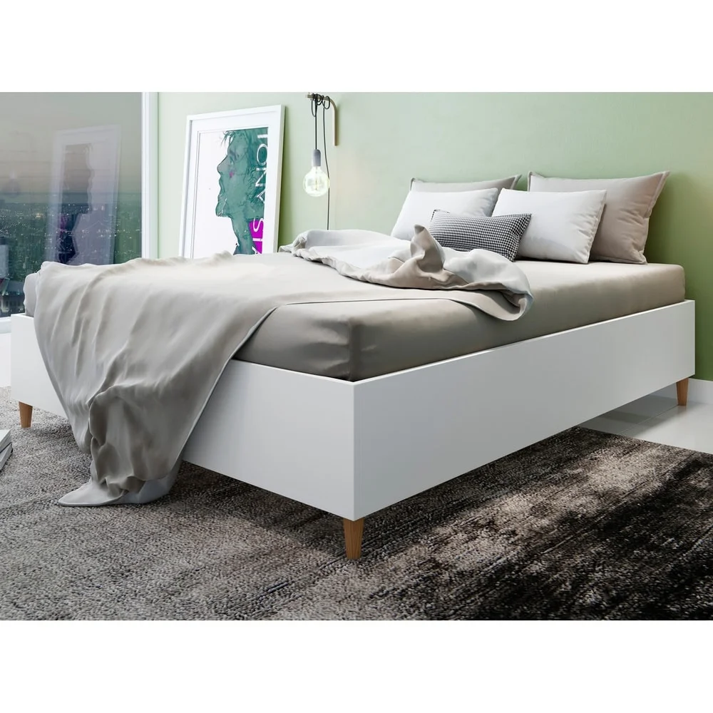 Midtown Concept Mid-century Bed Brown - King King