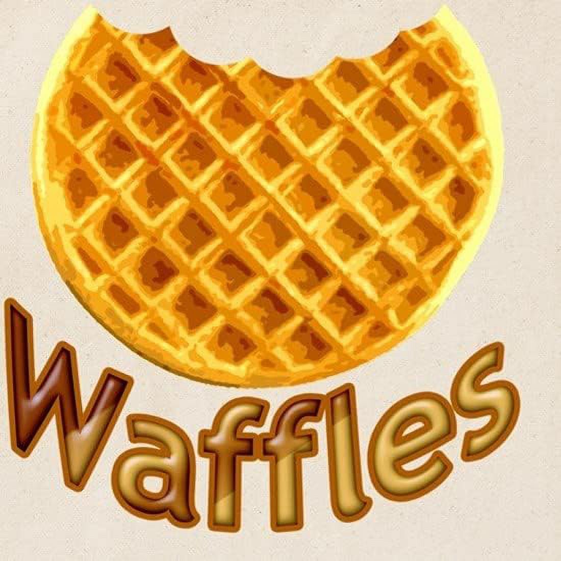 Waffles Tote Bag Canvas Tote
