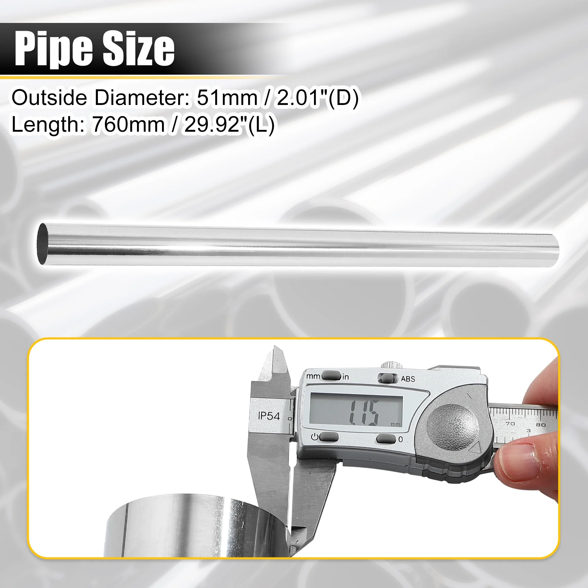 Unique Bargains 2pcs Straight 2