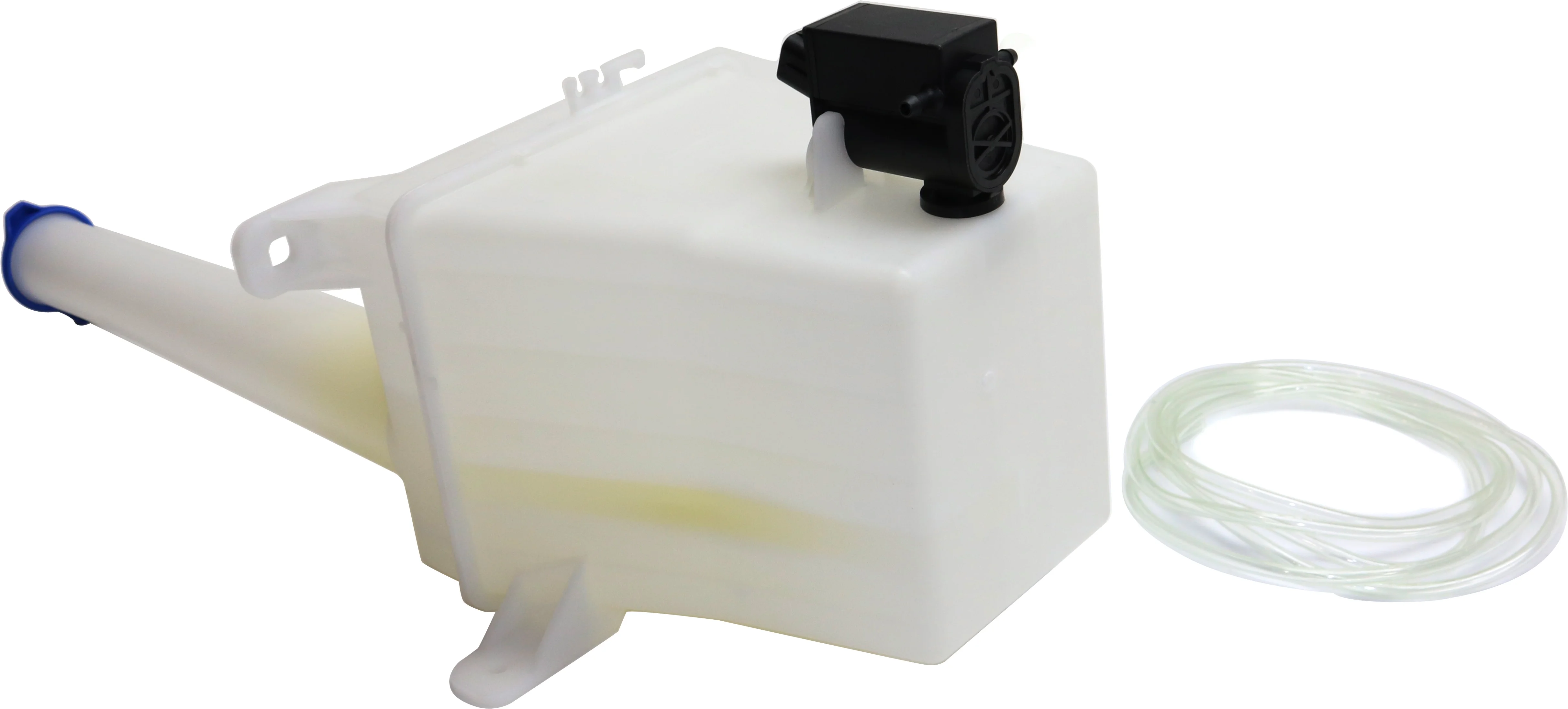 Washer Reservoir Compatible with HYUNDAI SANTA FE 2001-2006 Assembly with Pump and Cap with Rear Wiper