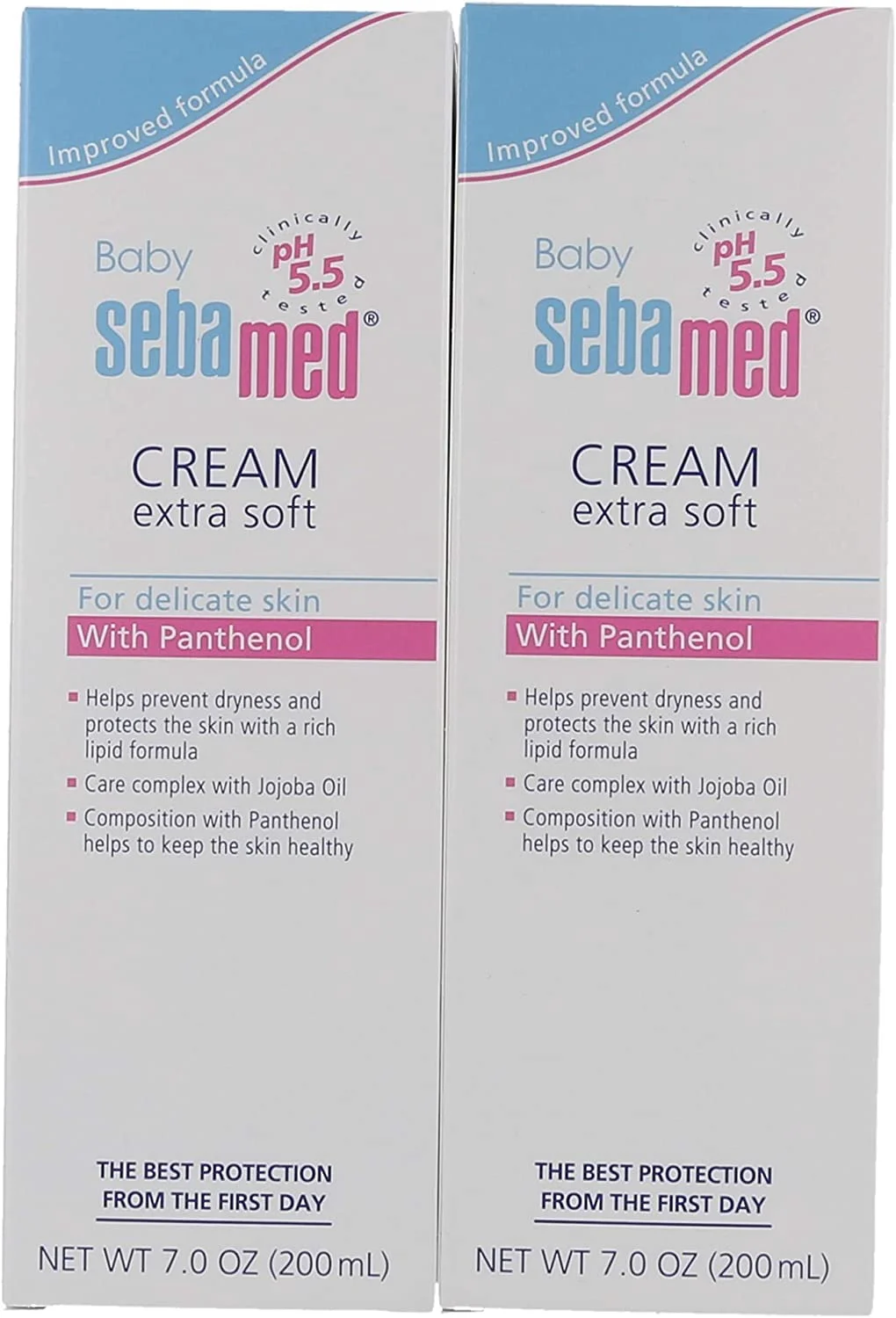 Sebamed Baby Cream Extra Soft Moisturizer - 7 Oz, 2 Pack