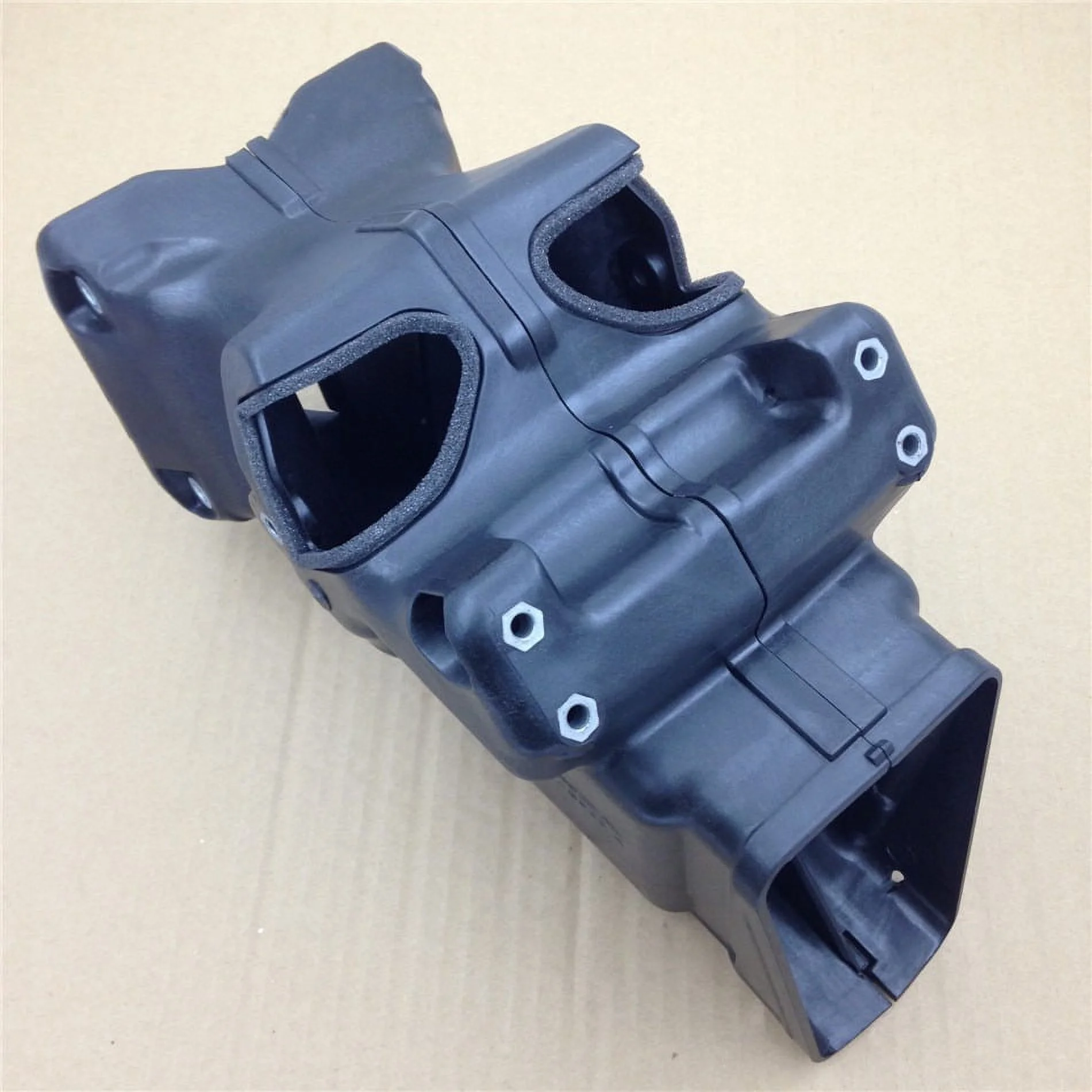 HTT-MOTOR Ram Air Intake Tube Duct For Honda CBR600RR 2007 2008 2009 2010 2011 2012 BLACK