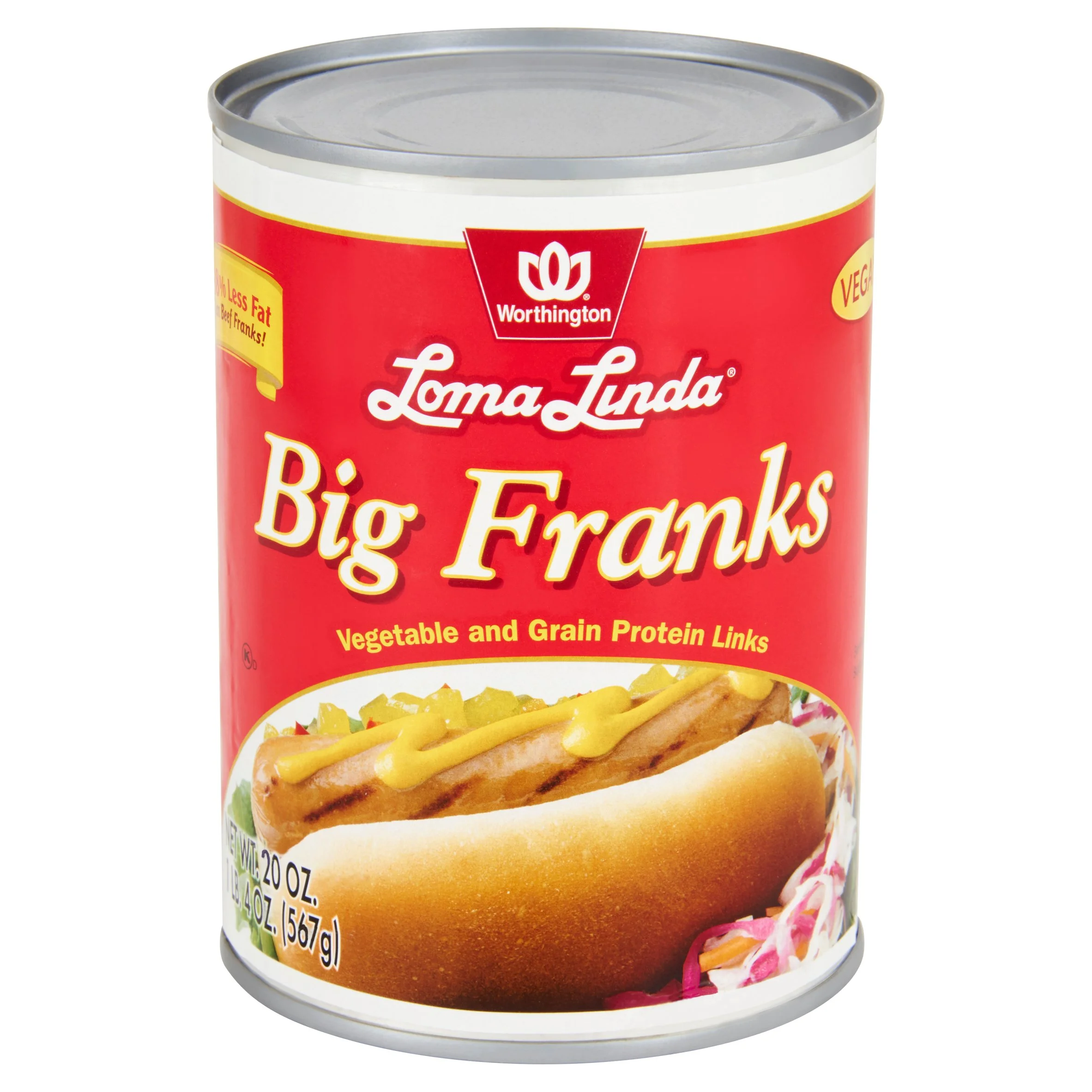 Loma Linda Franks Big Original,20 Oz (Pack Of 3)