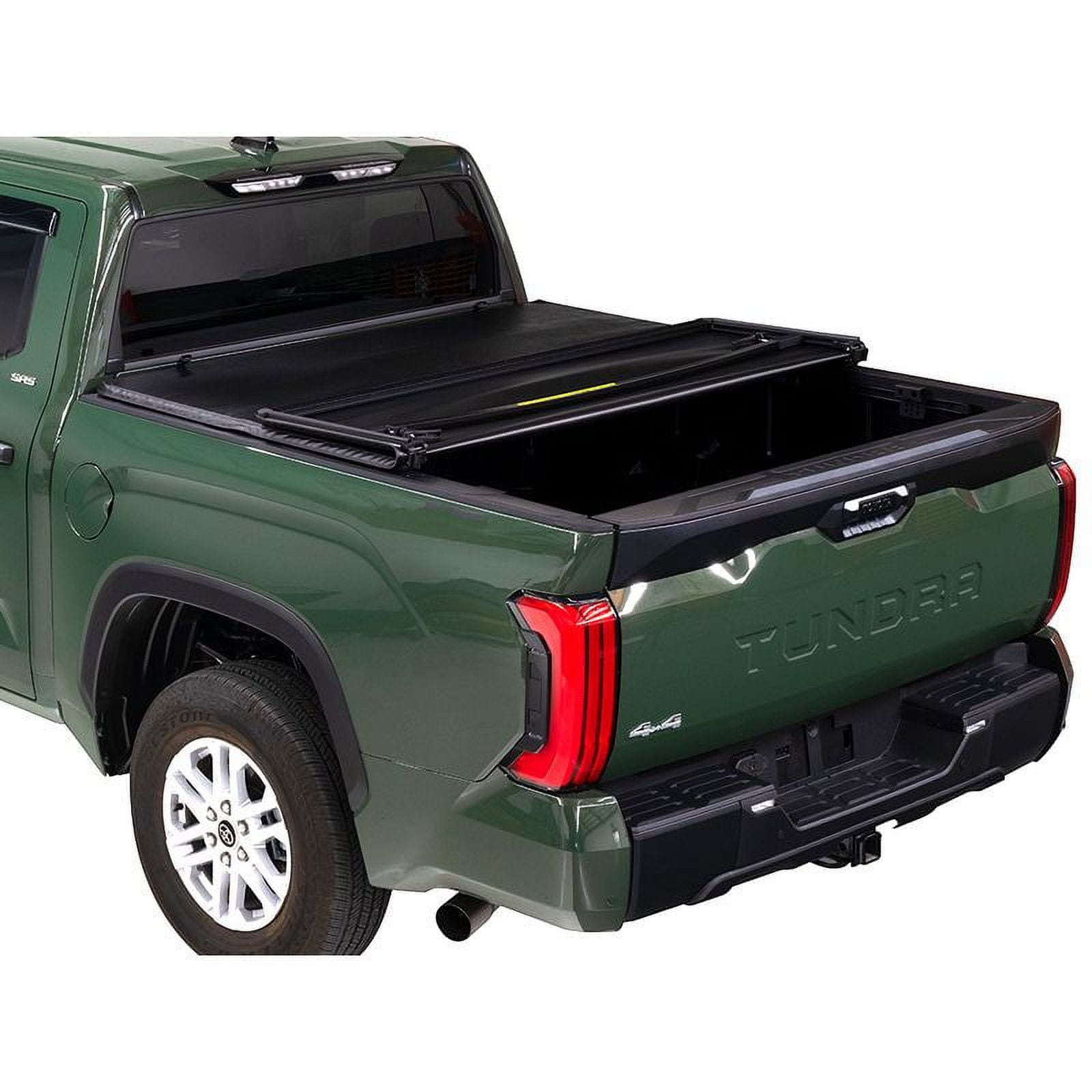 Tonno Pro 42-369 Tonno Fold Tri-Fold Soft Tonneau Cover Fits 21-22 F-150 Fits select: 2021-2023 FORD F150
