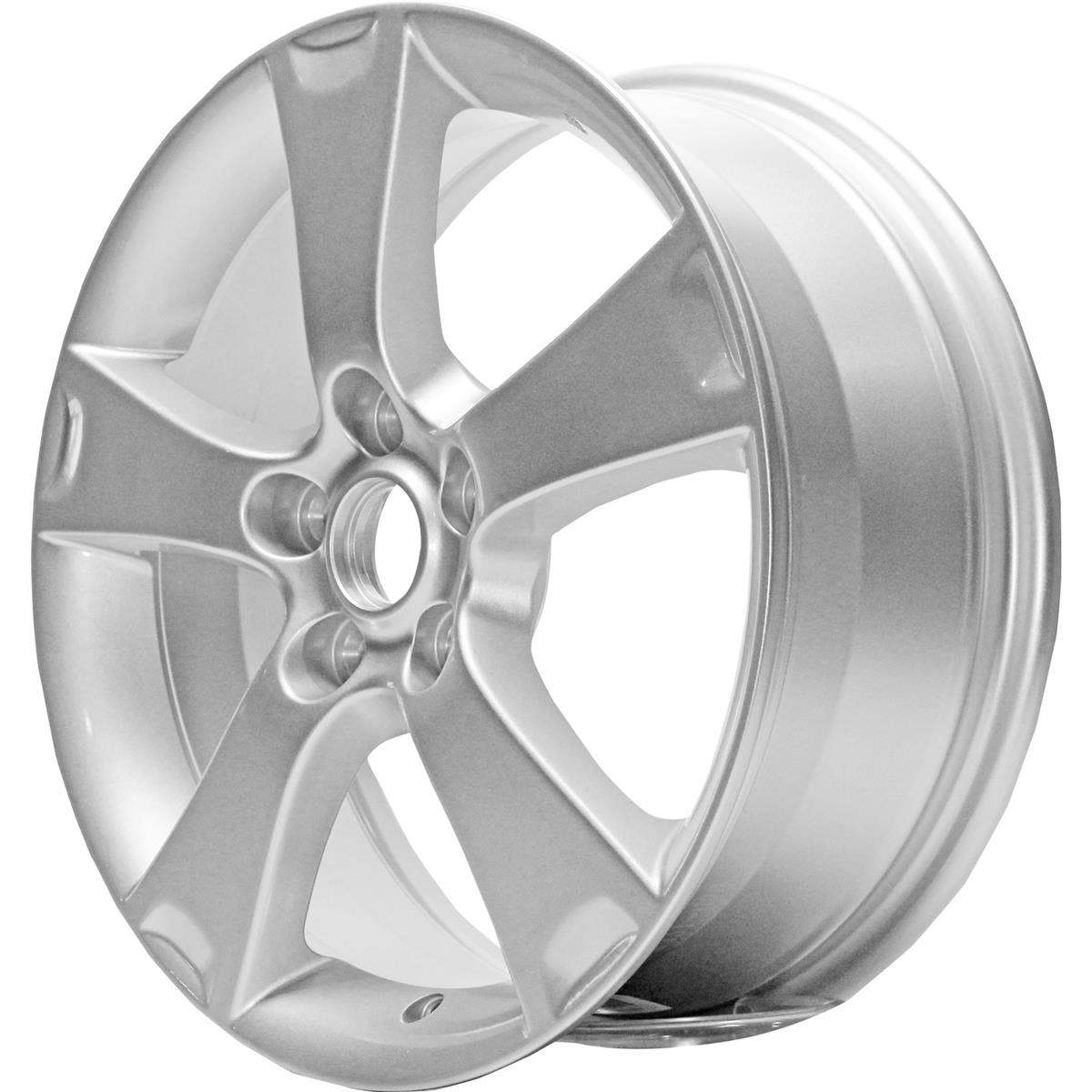 New Aluminum Wheel Rim 17 inch Fits 2004-2006 Mazda 3 17x6.5 5 on 114.3 - 4.5 inches 5 Spoke