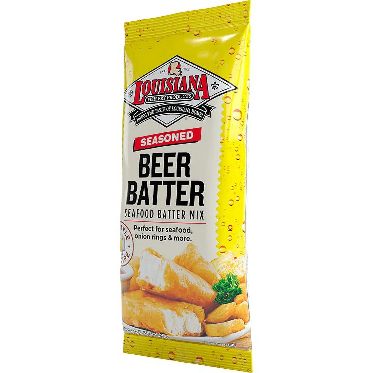 Louisiana Seasoned Beer Batter Mix 8.5 Oz - 2 Pack
