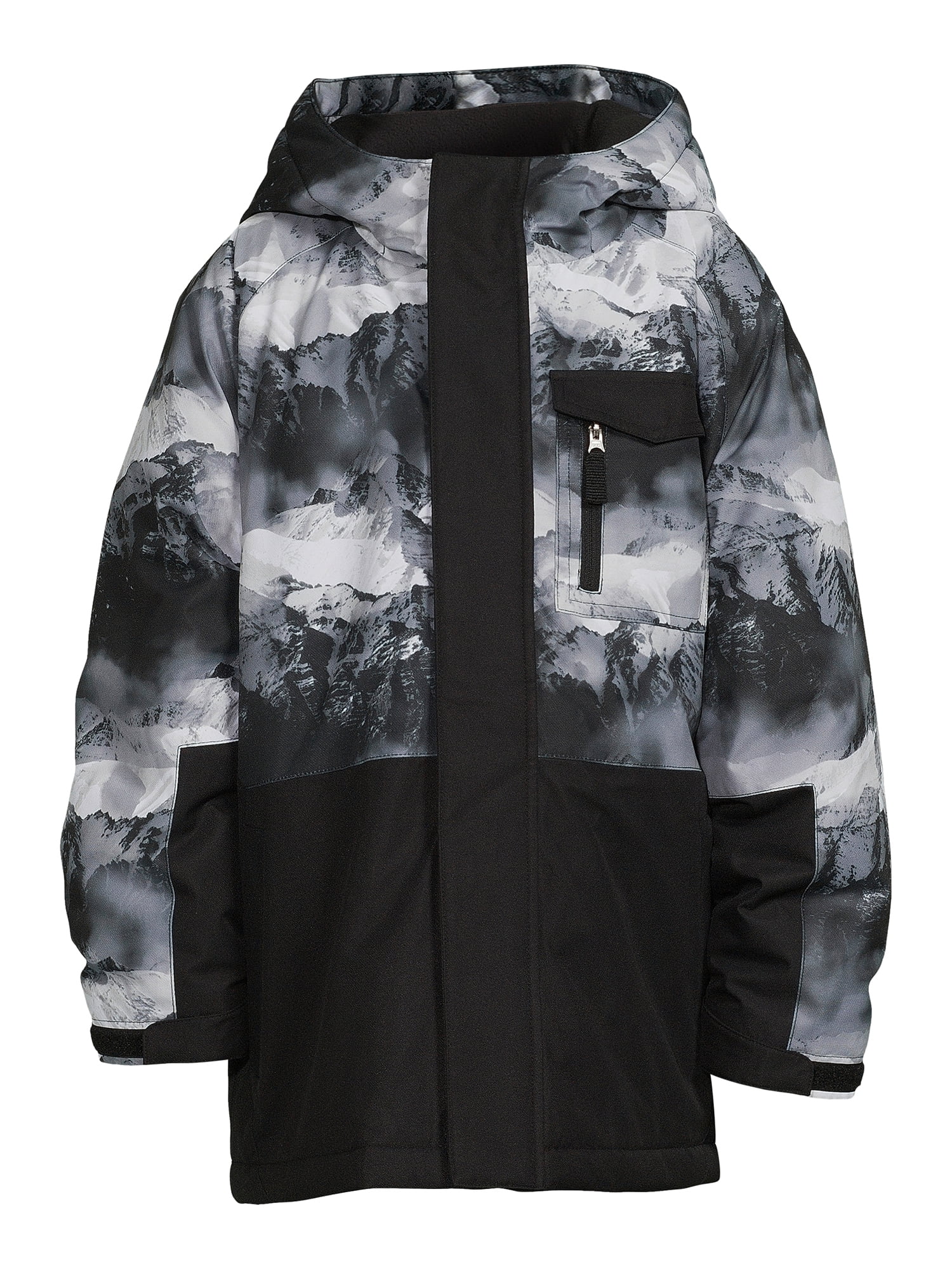 Swiss Tech Boys 3- in-1 System Winter Jacket with Hood, Size 4-18