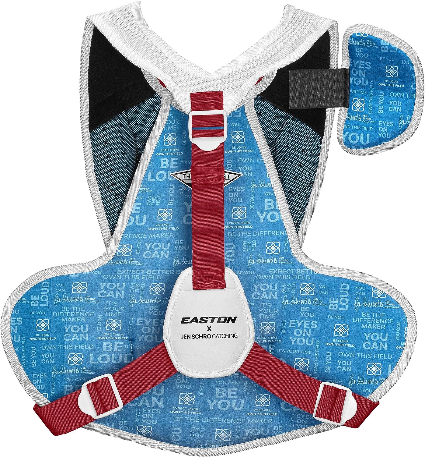 Easton Jen Schro The Very Best Fastpitch Softball Catchers Box Set, Medium, Stars & Stripes