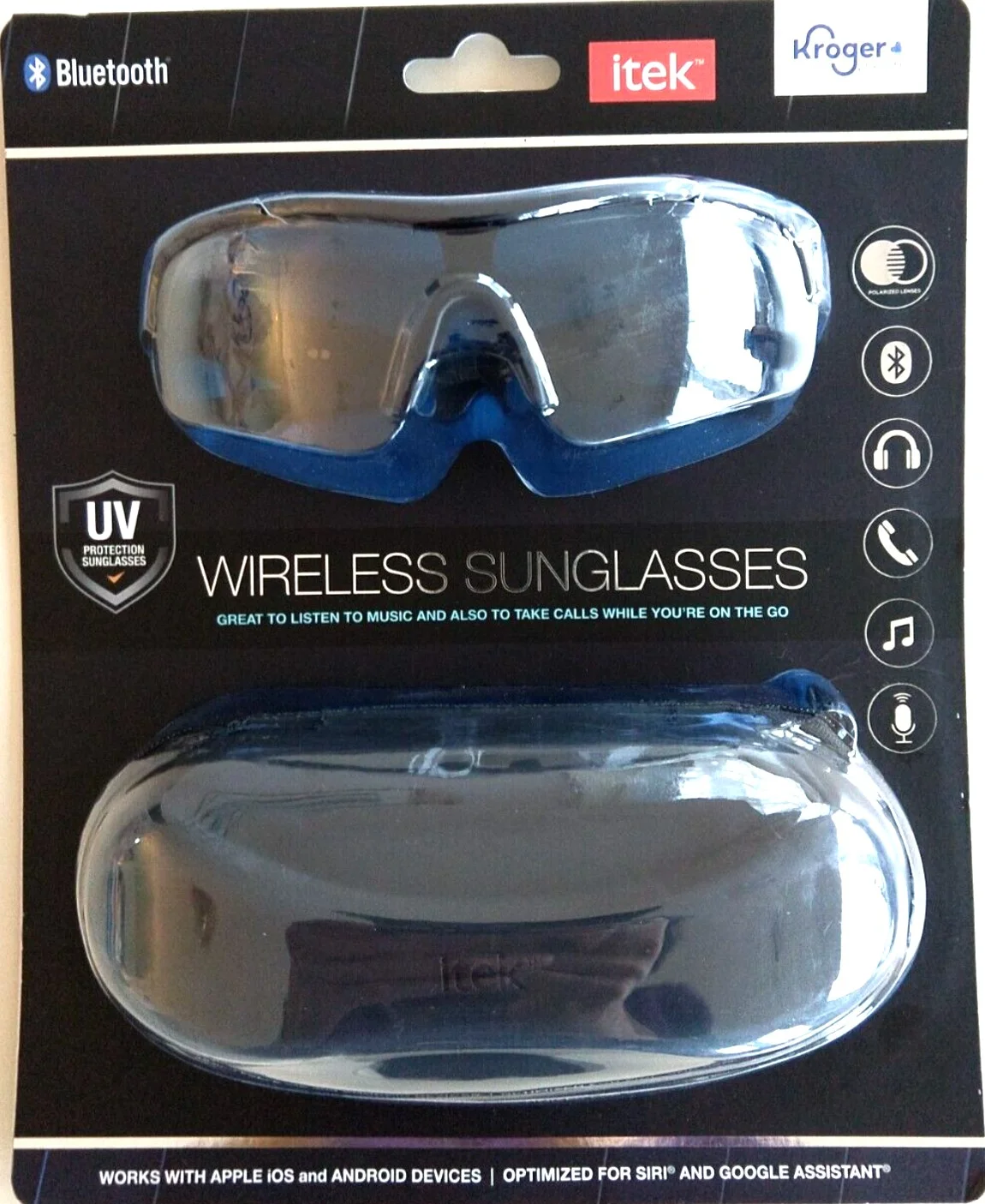 iTek Wireless Bluetooth Sunglasses