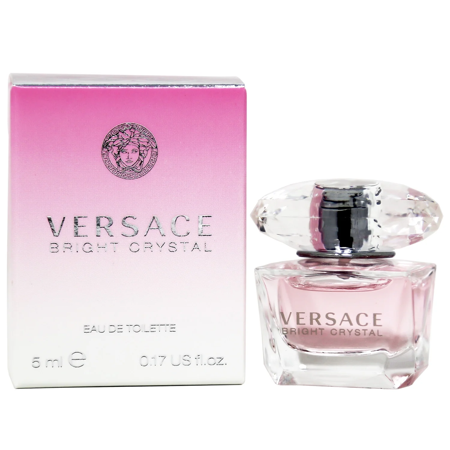 Versace Bright Crystal Absolu EDP, Bright Crystal EDT, Pour Homme EDT - 5ml 3PK Kit