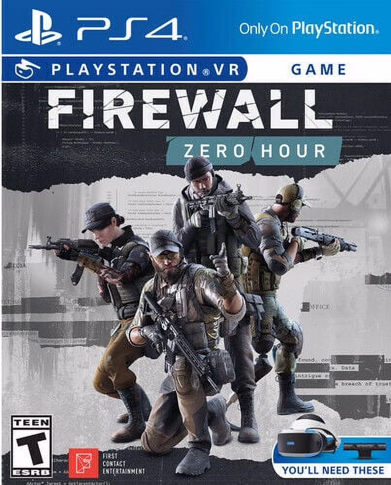 Firewall: Zero Hour VR for PlayStation 4 [New Video Game] Pack of 5