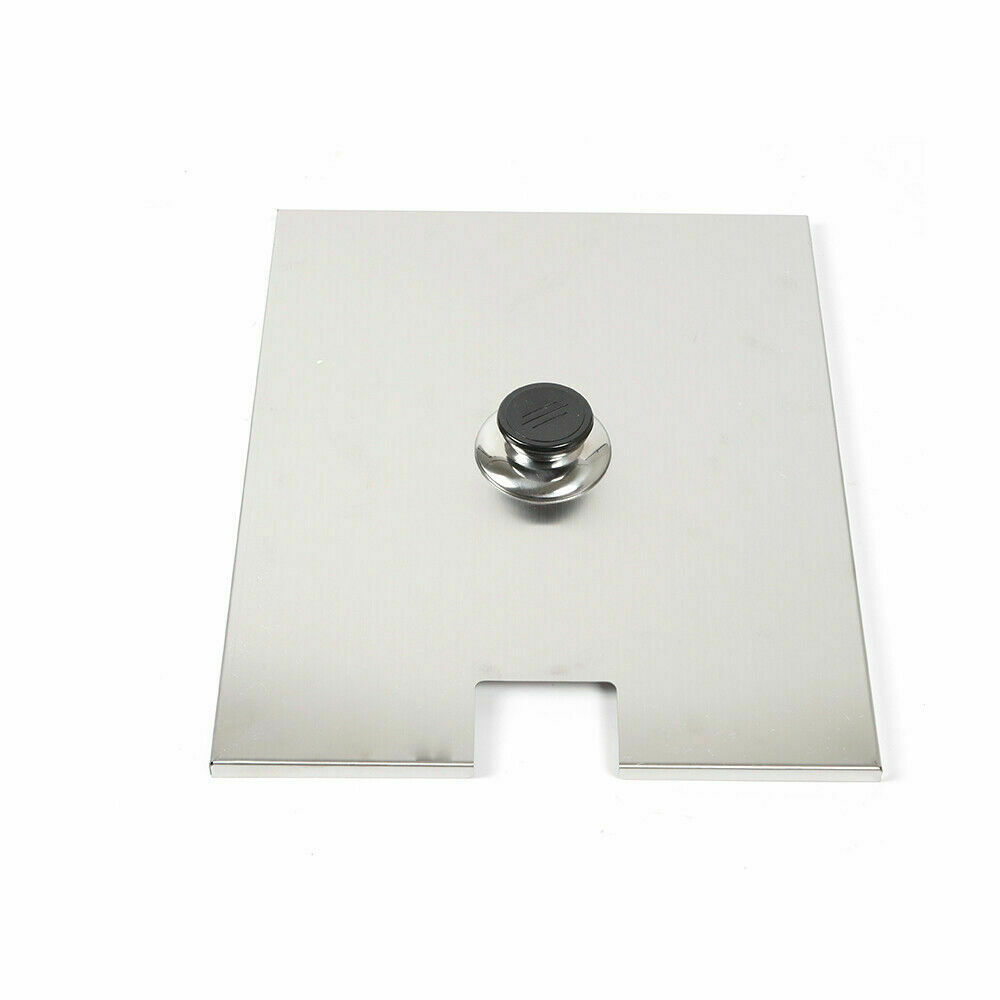 ANQIDI 10L Commercial Gas Fryer Desktop Stainless Steel Fryer with Deep Basket + Lid