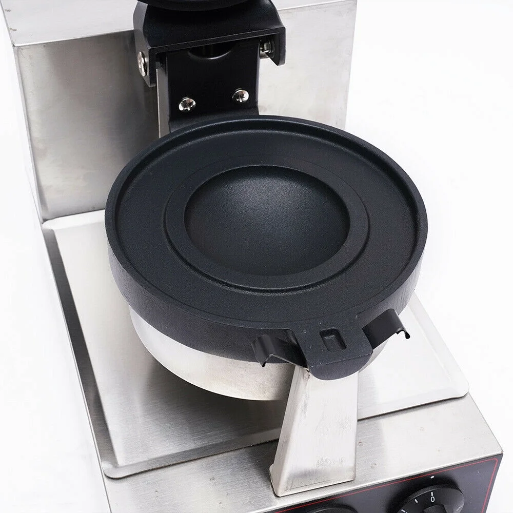 ZhdnBhnos 110V 1000W Electric Burger Maker Machine Baker Panini Hamburger Press Baking Machine Non-stick Waffle Maker Stainless Steel