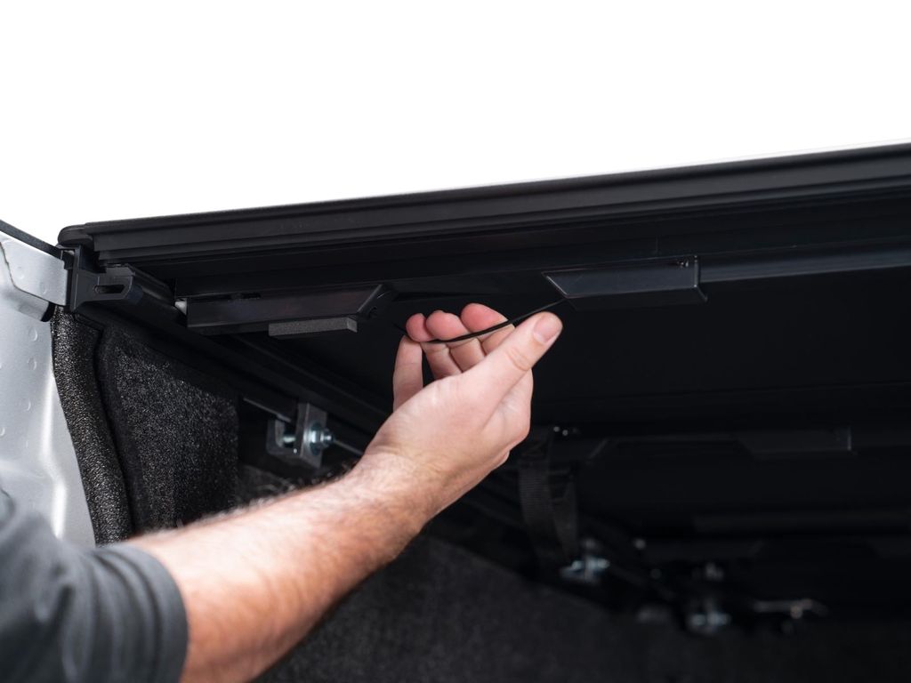 BAK by RealTruck BAKFlip MX4 Hard Folding Truck Bed Tonneau Cover | 448134 | Compatible with 2020 - 2023 Chevy/GMC Silverado/Sierra 2500/3500HD 8' 2