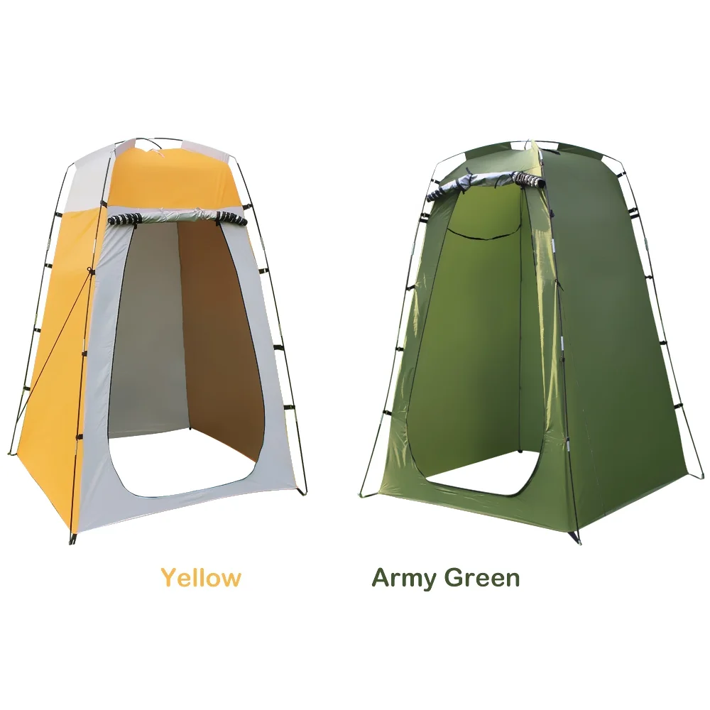 AibecyTent, 6ft Room Toilet Shelter Rain Tent with InstantPopPod, Funien Quick Set Collapsible Tent - Perfect for Outdoor Camping