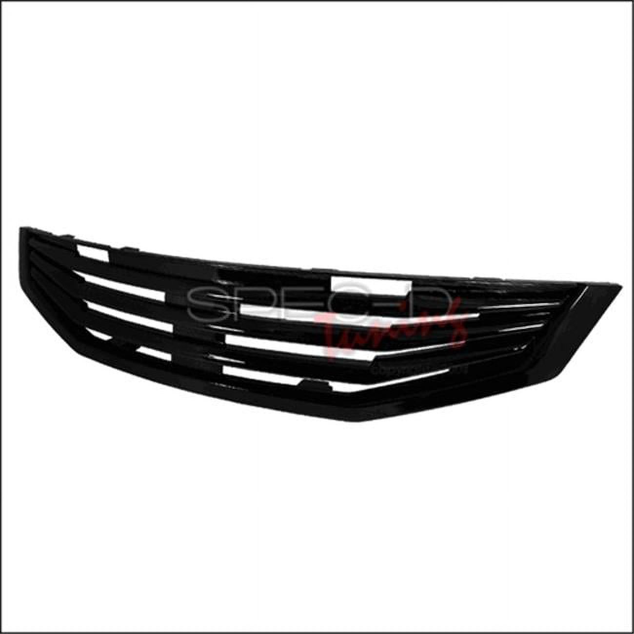Spec-D Tuning  2 Door Mugen Style Grille for 08 to 10 Honda Accord, Black - 6 x 9 x 39 in.
