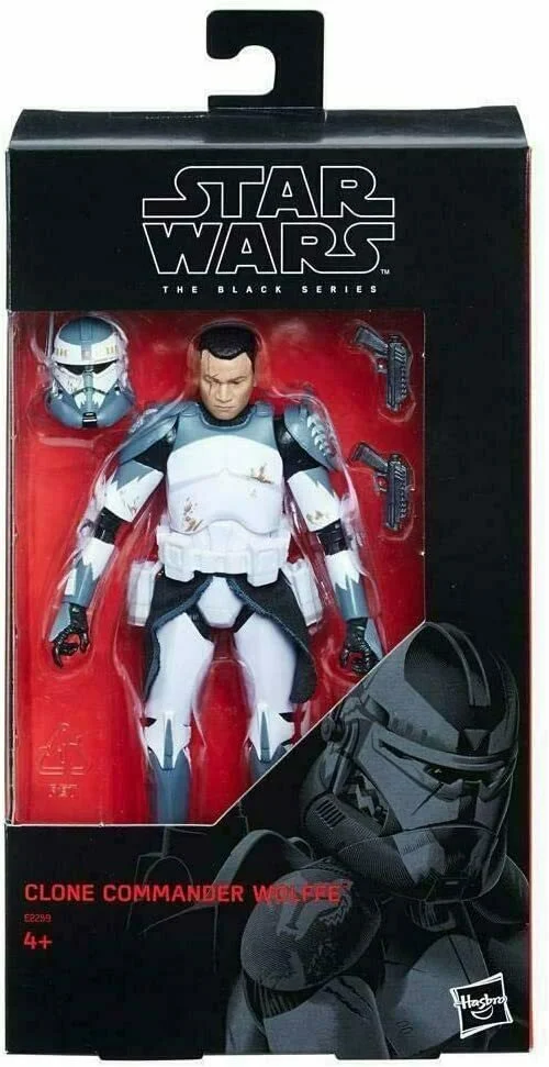 Star Wars Black Series Clone Commander Wolffe Action Figure [6 Inch]