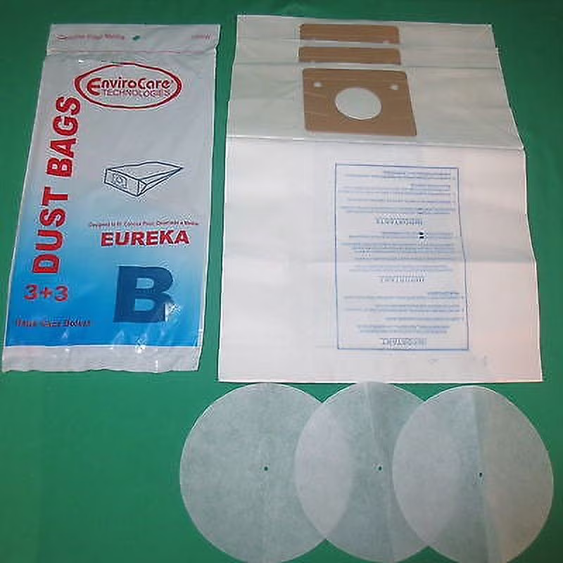Eureka Sanitaire Style B & S Vacuum Cleaner Bags + Filters 52329, 1700, 3700 Vac [9 Bags + 9 Filters]