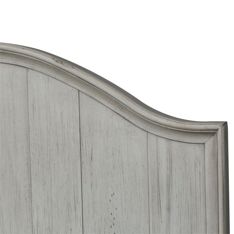 Farmhouse Reimagined White Queen Panel Headboard