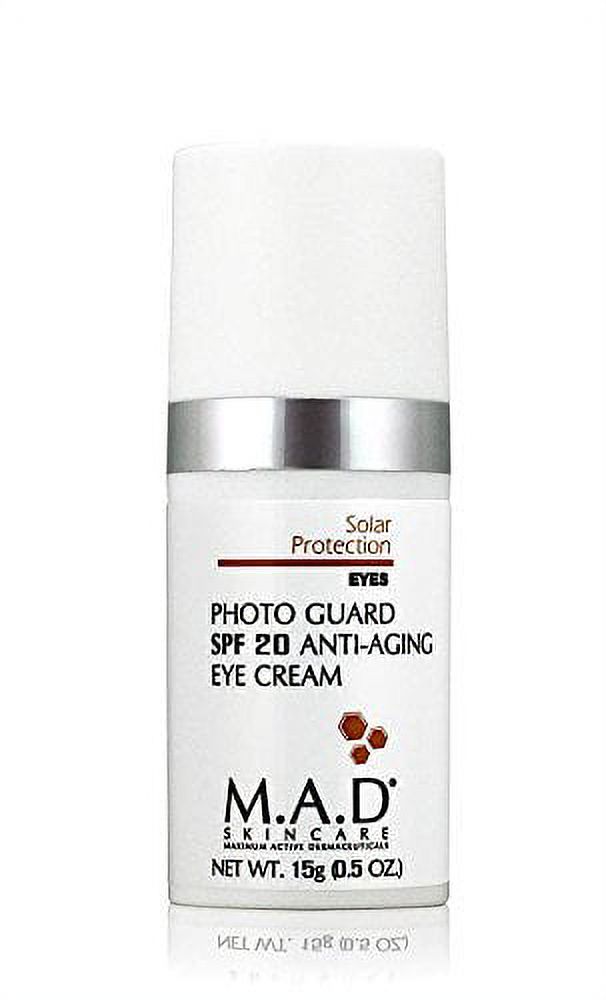 M.A.D Skincare Photo Guard Broad Spectrum SPF 20 Anti-Aging Eye Cream 0.5 oz.