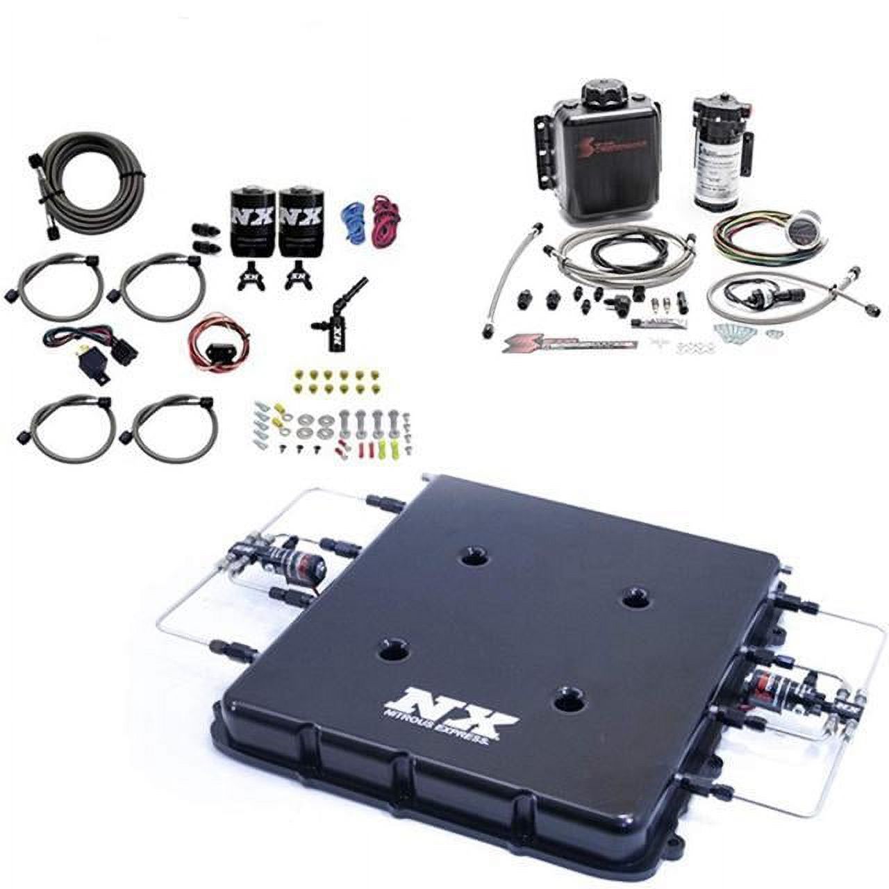Nitrous Express 20939BMF-00 Nitrous & Water Methanol System w/Billet LT4 Supercharger Lid No Bottle Fits select: 2015-2019 CHEVROLET CORVETTE, 2017-2020 CHEVROLET CAMARO