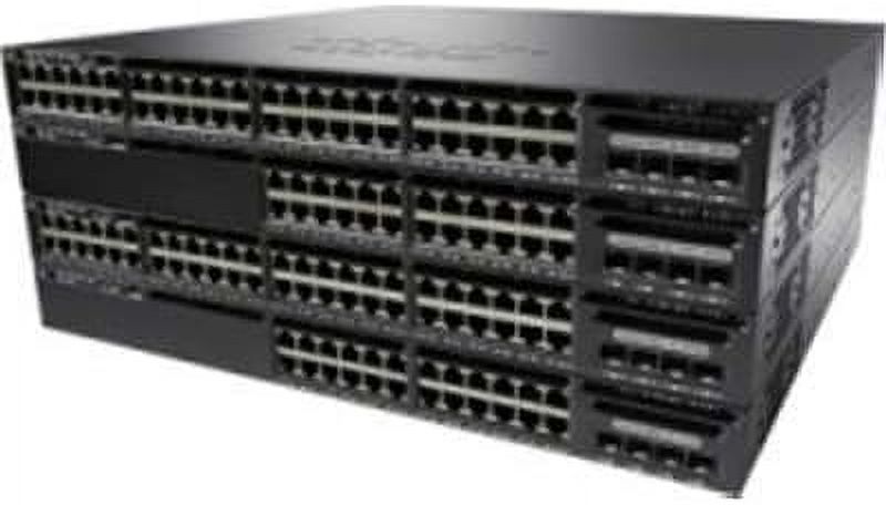 Restored WS-C3650-48PD-S Cisco Catalyst 3650 48 Port PoE 2x10G Uplink IP Base (Refurbished)
